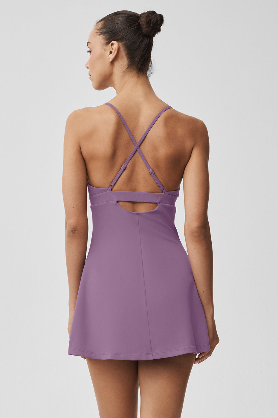 Alo Yoga Airbrush Splendor Dress - Plum Kiss