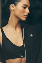 Alo Yoga Airlift Line Up Bra - Black