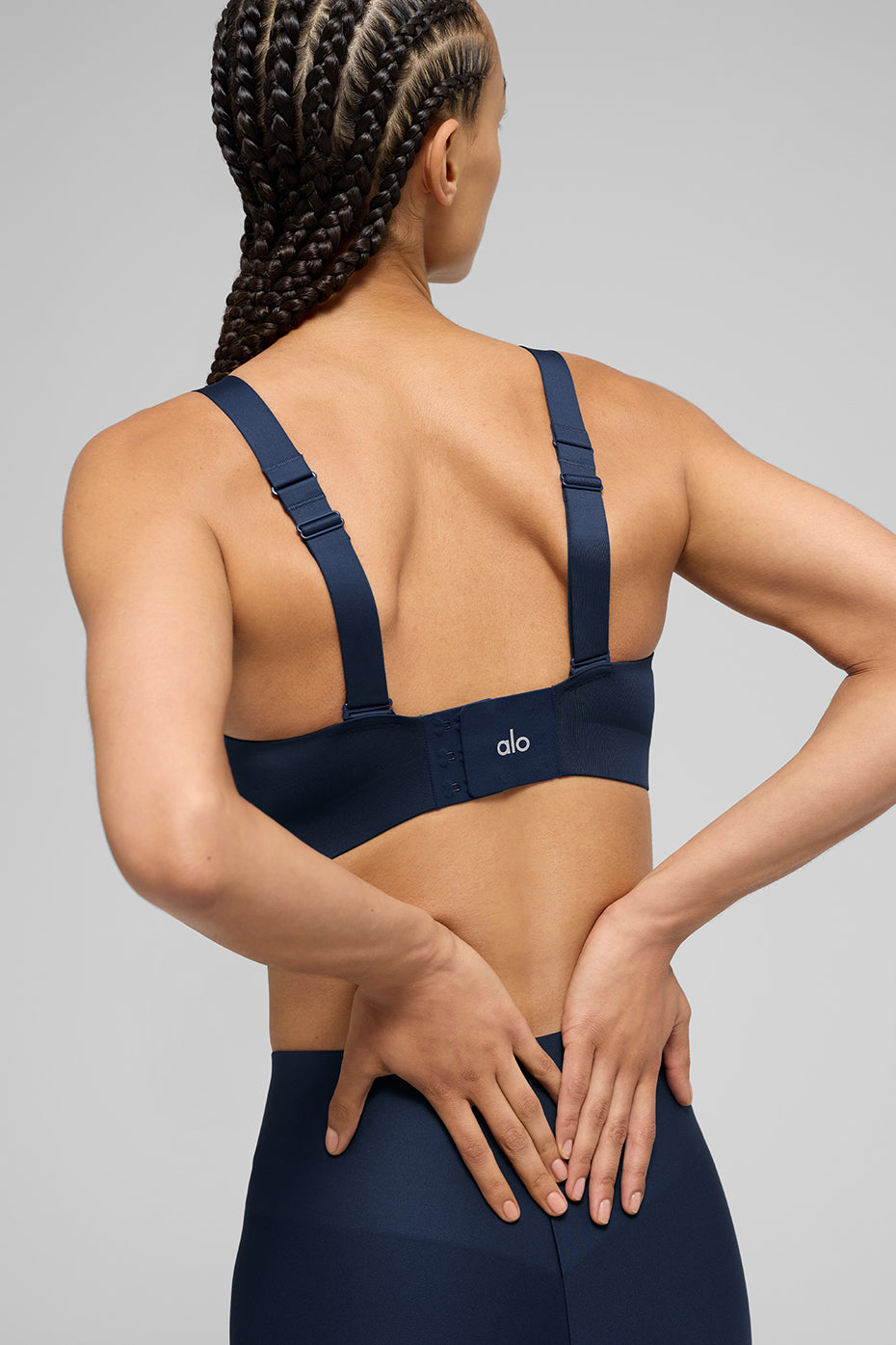 Alo Yoga Airlift Strength Bra - Navy