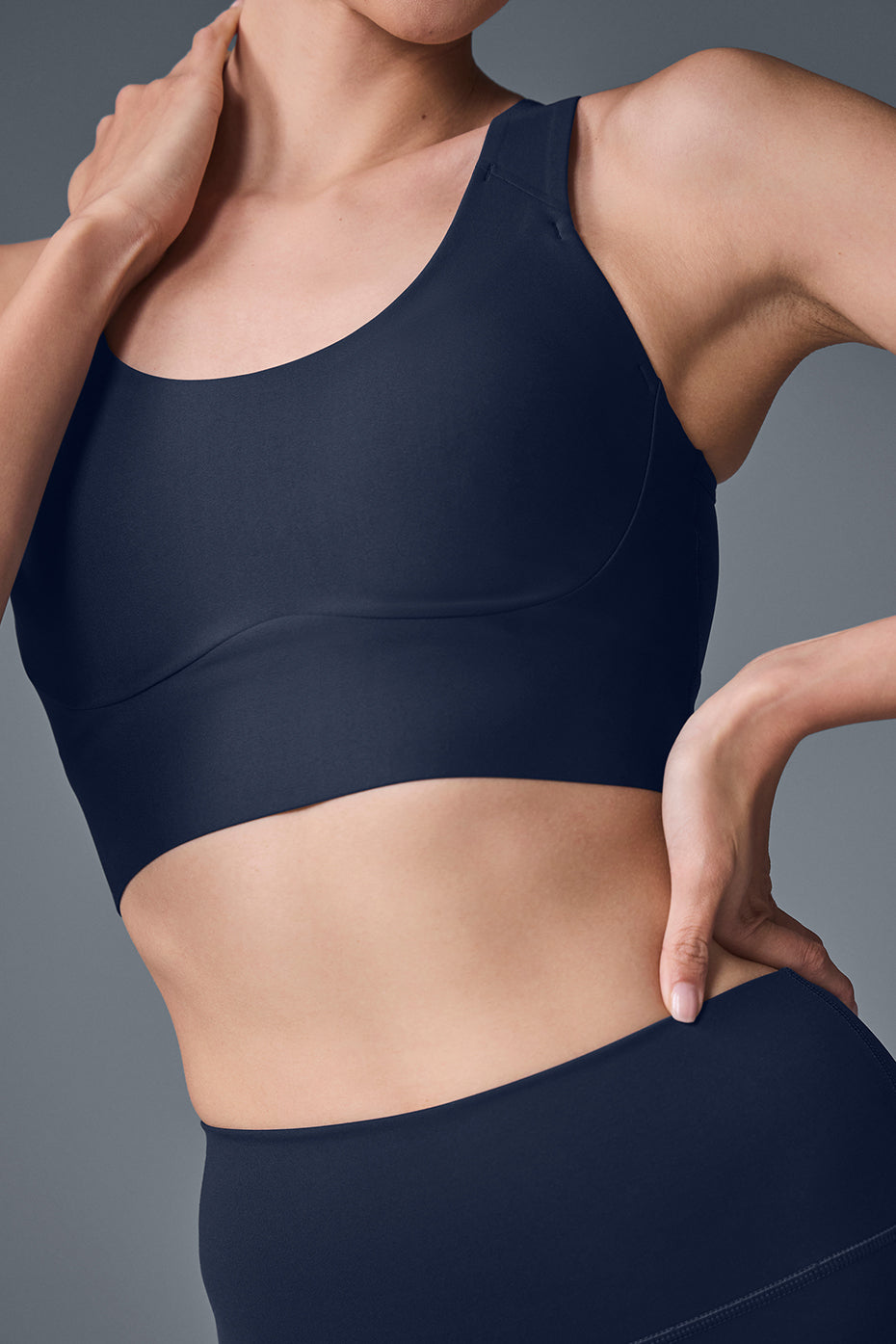 Alo Yoga Airlift Empower Bra - Navy