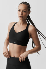 Alo Yoga Airlift Endurance High-Impact Bra - Black