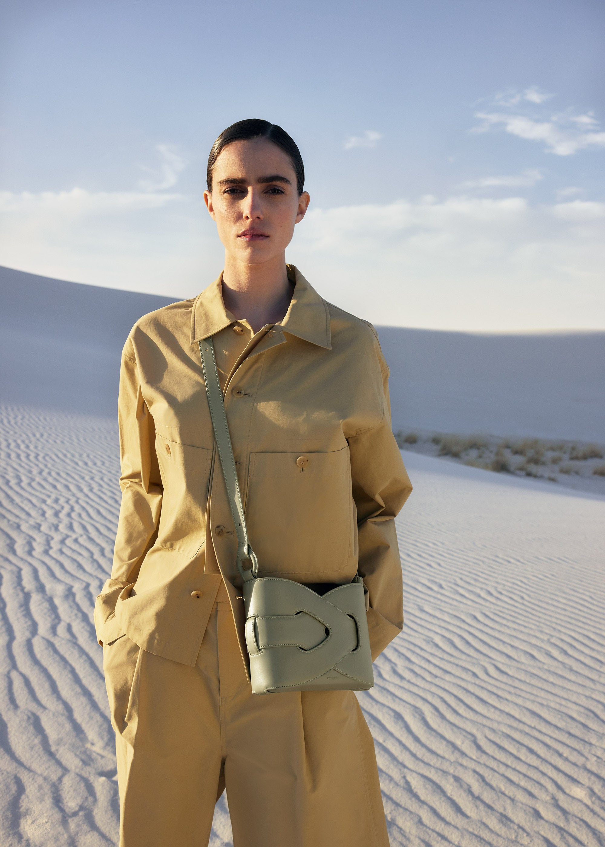 Polene Nodde Smooth Olive