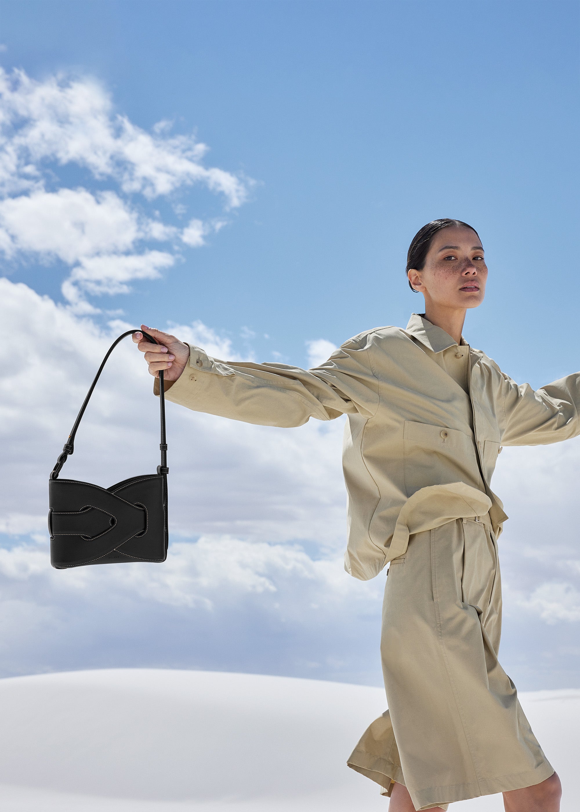 Polene Nodde Smooth Black