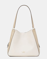 KateSpade Leila Medium Triple Compartment Shoulder Bag Light Sand Multi