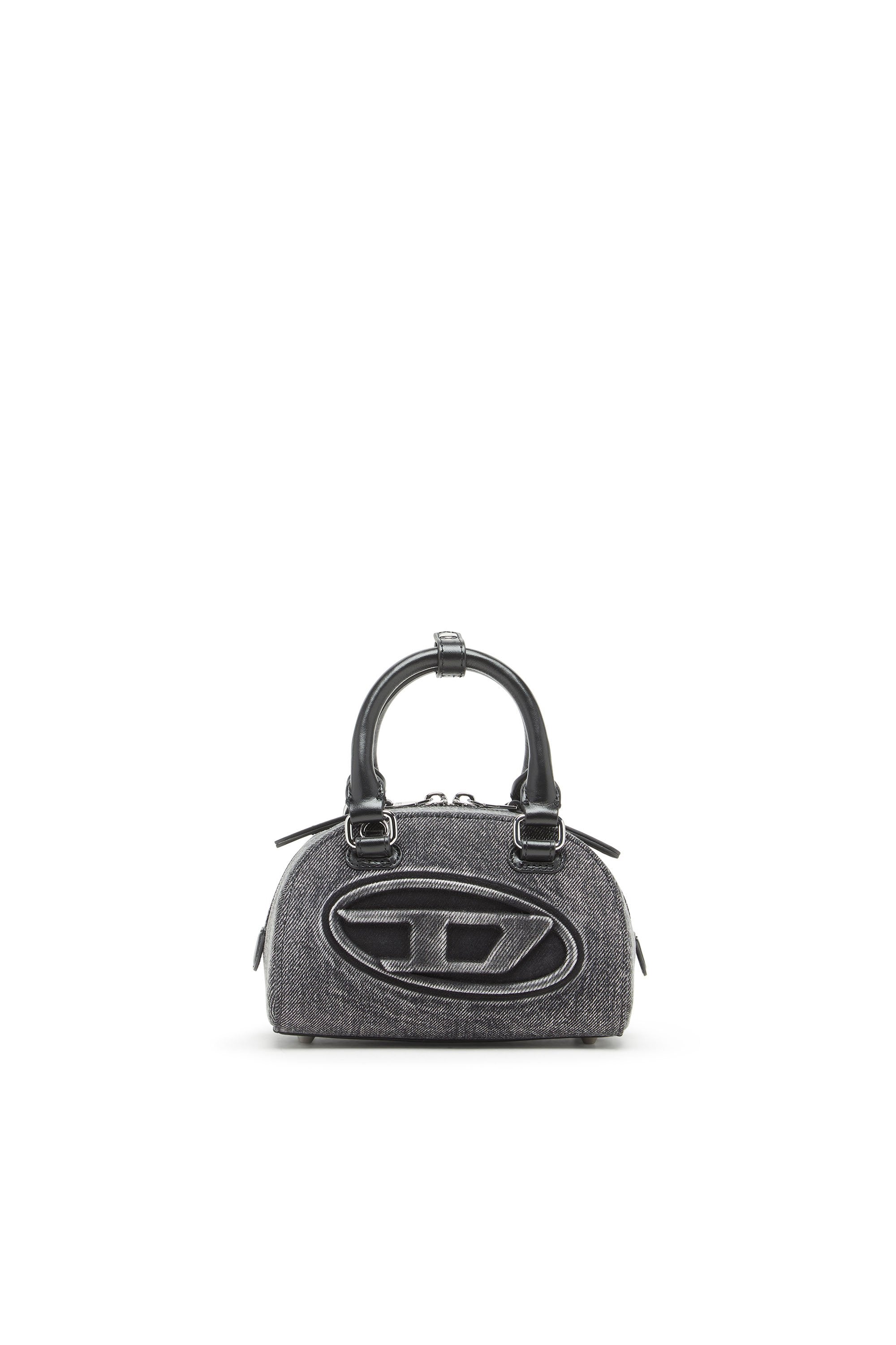 Diesel 1Dr Dome Crossbody Grey
