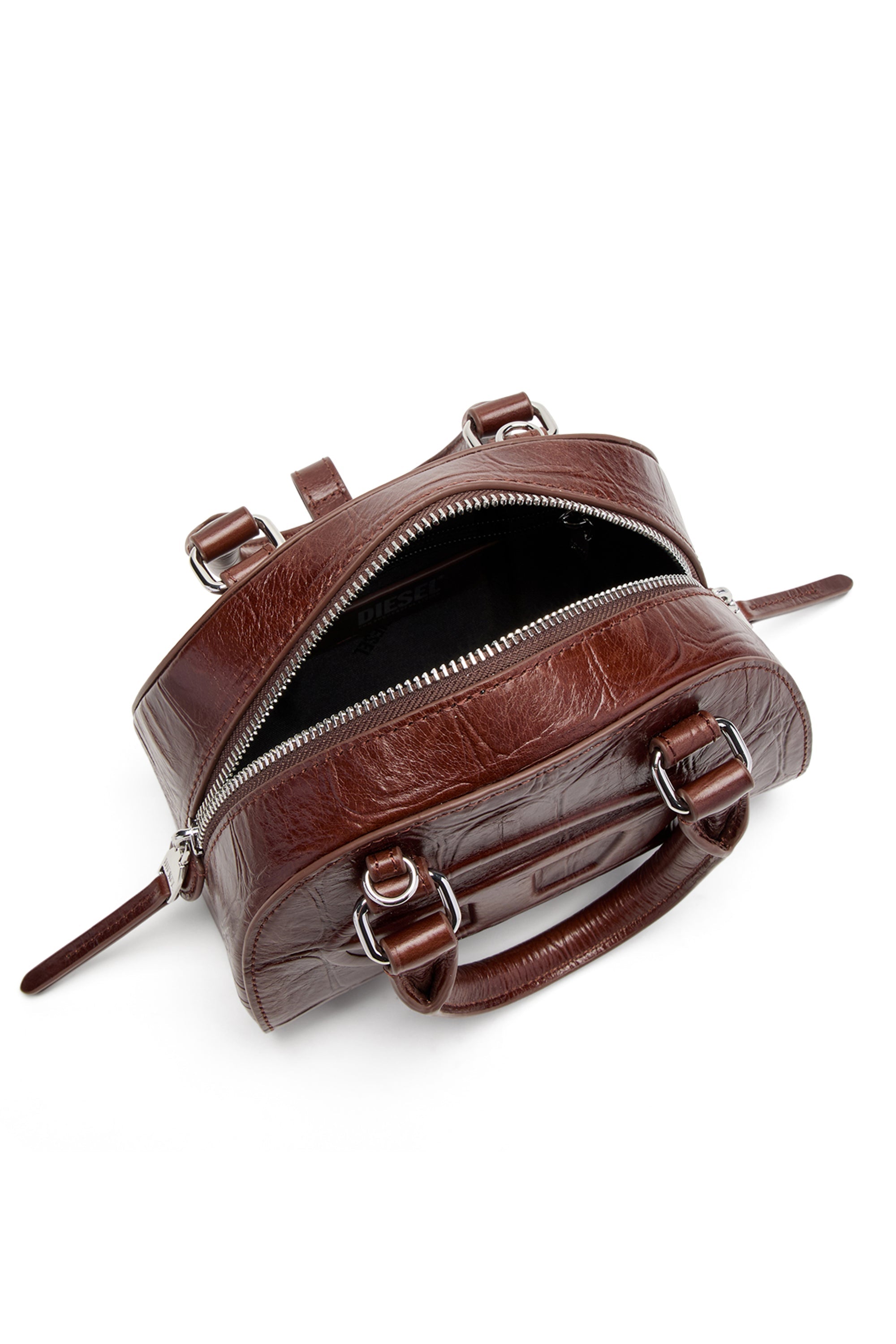 Diesel 1Dr Dome Crossbody Brown