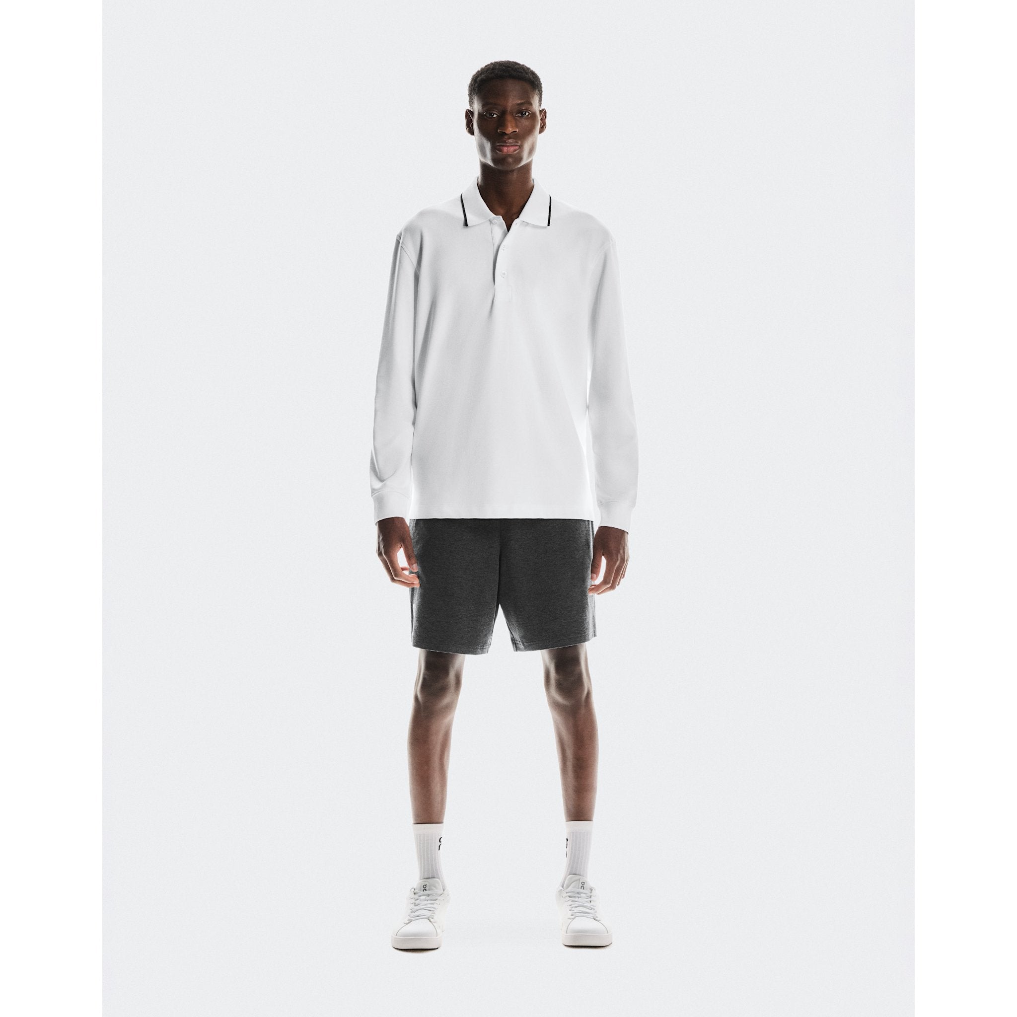On Courtside Shorts Slate