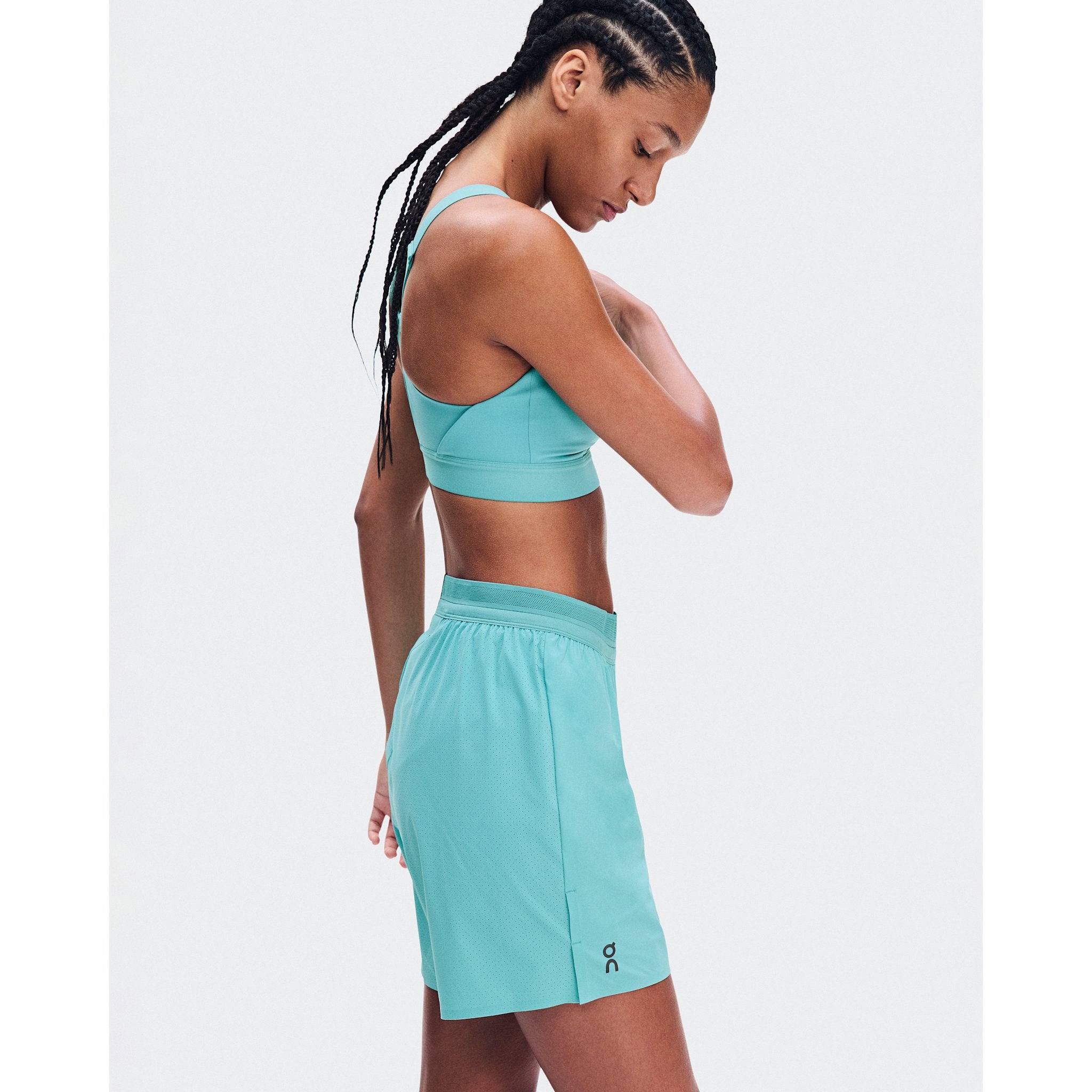 On 5" Performance Shorts Aquamarine