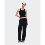 On All-Day Ribbed Tank Black