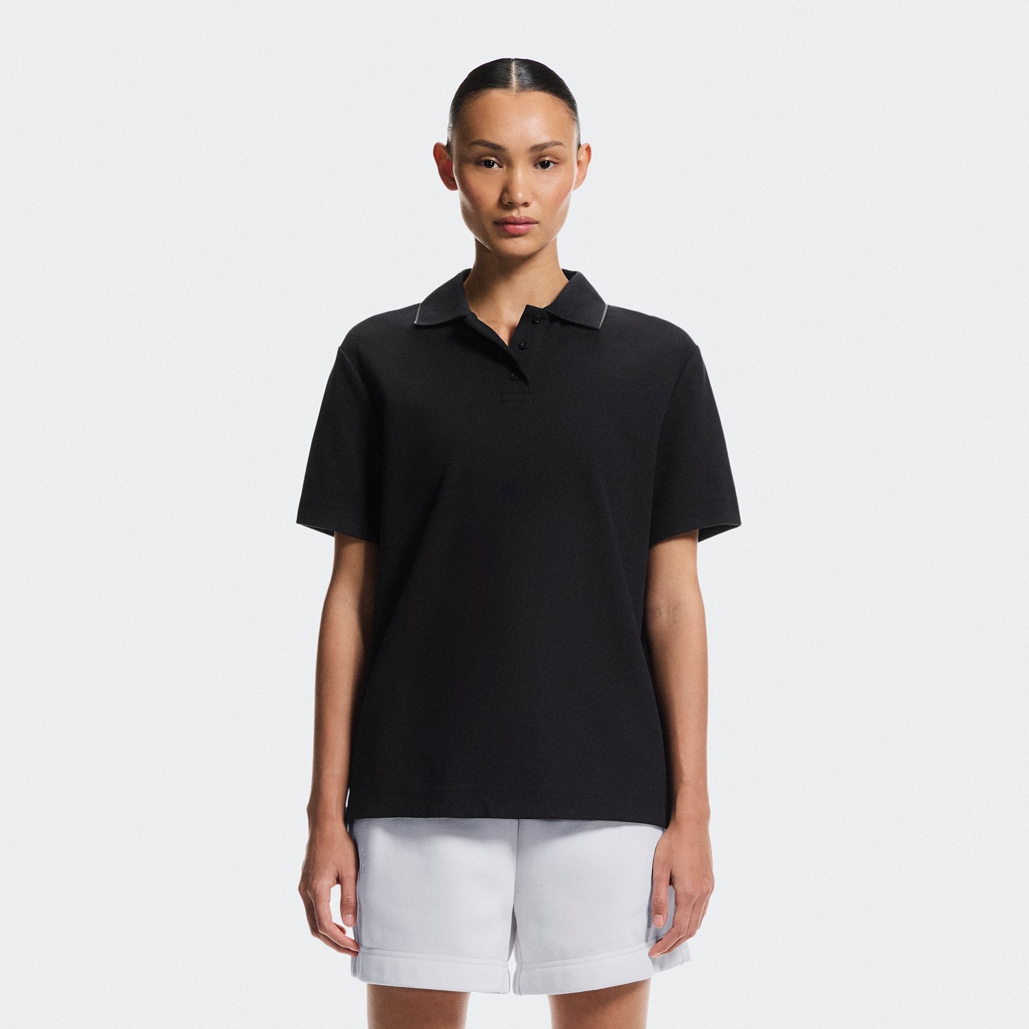 On Courtside Polo Black | Eclipse
