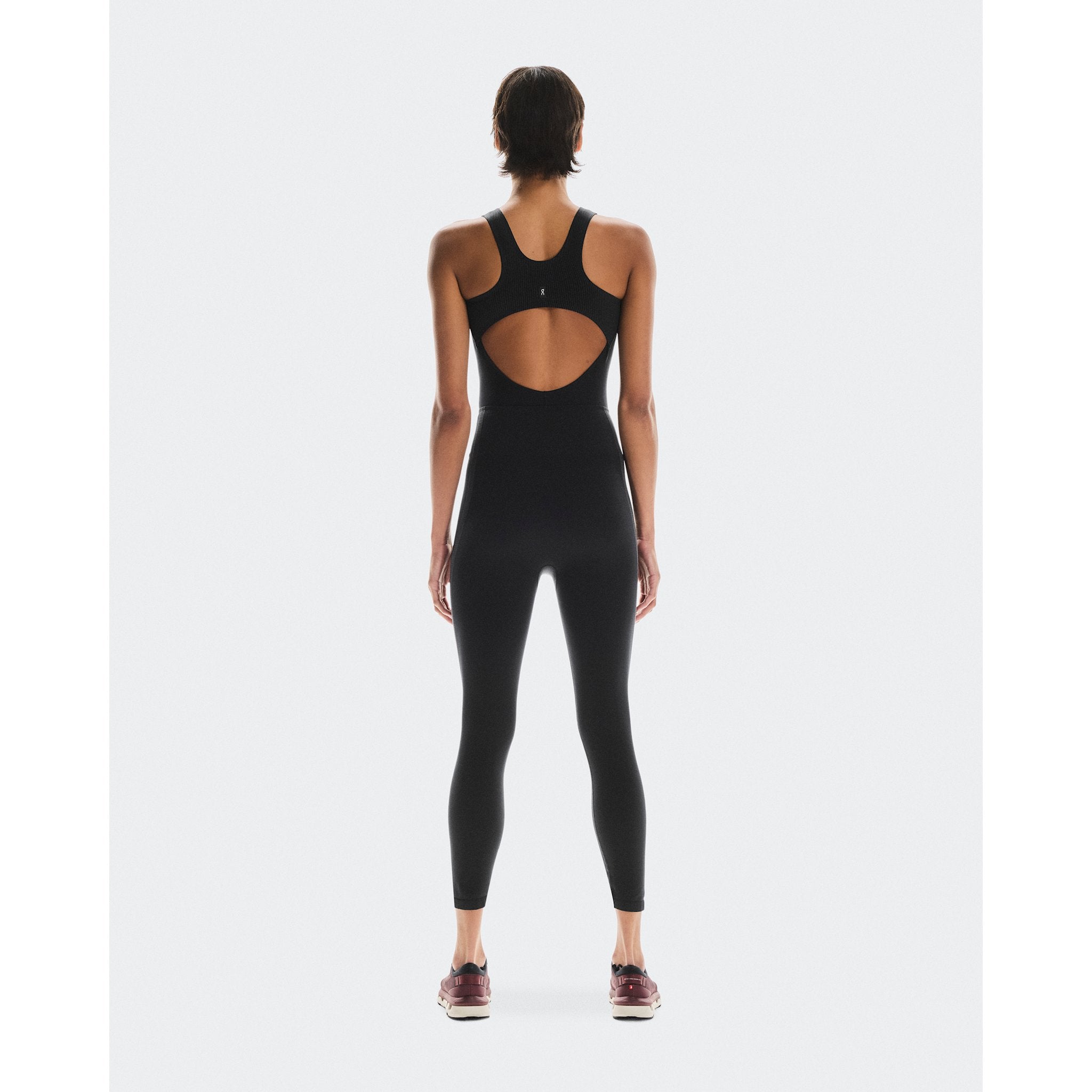 On Studio Knit Bodysuit 7/8 Black | Eclipse