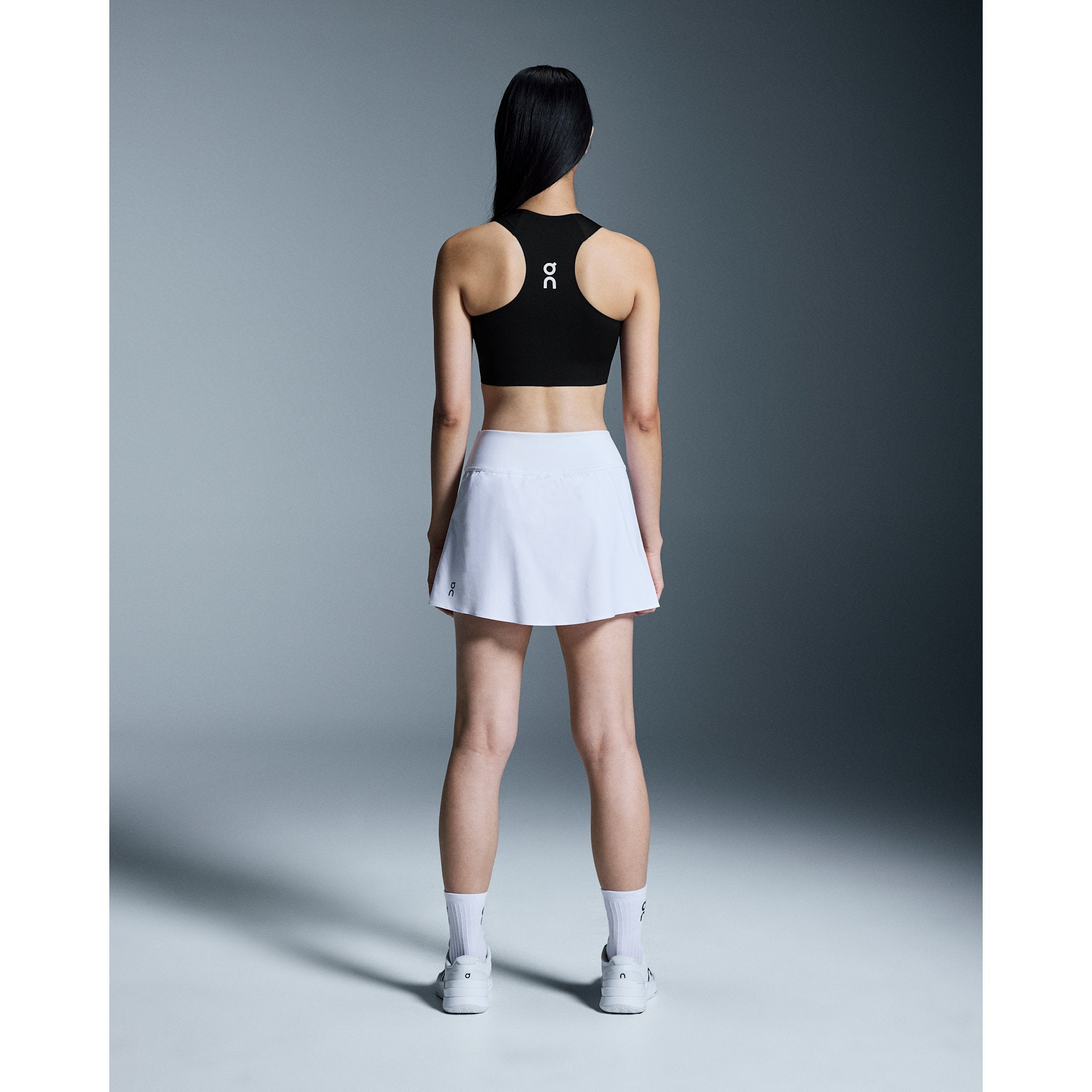 On Court Crop Top Black