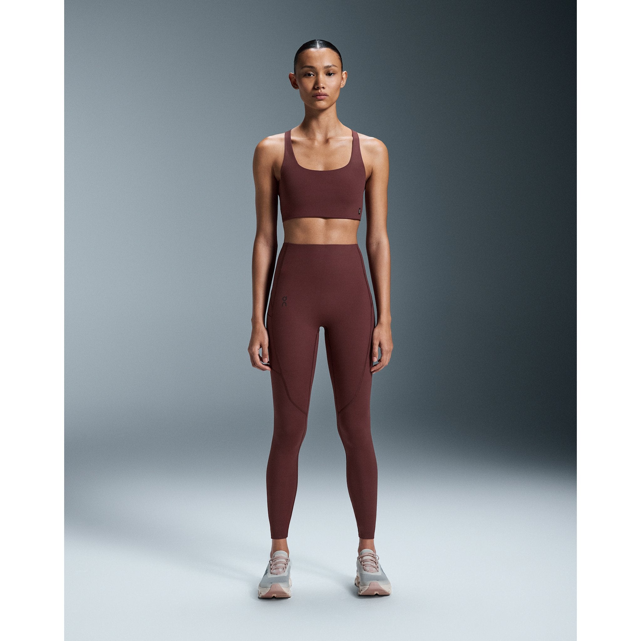 On Movement Tights Long Mulberry