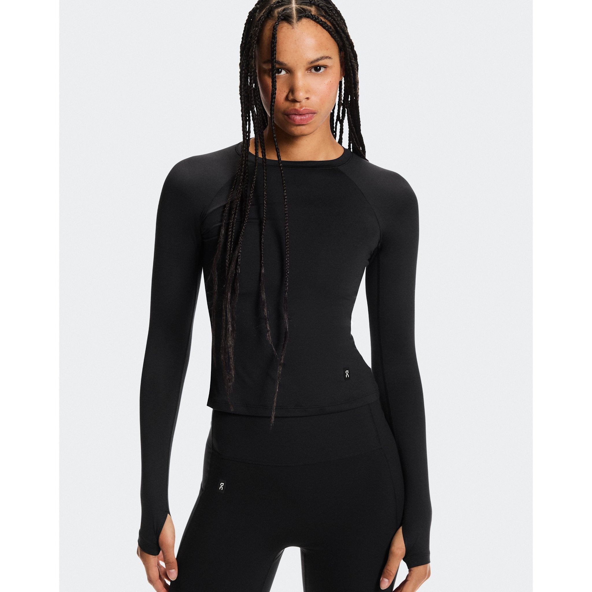 On Studio Long-T Black