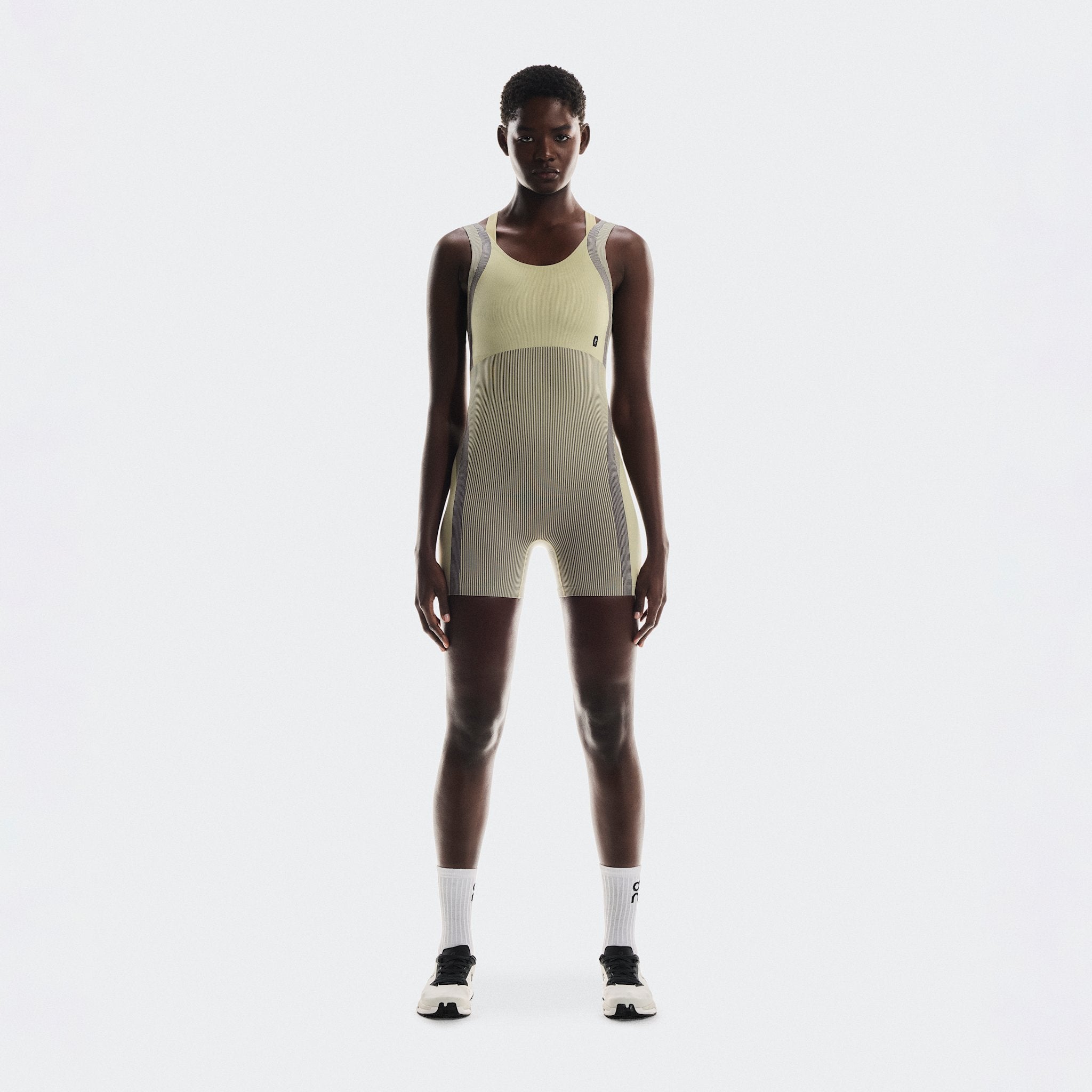 On Studio Knit Bodysuit Caper