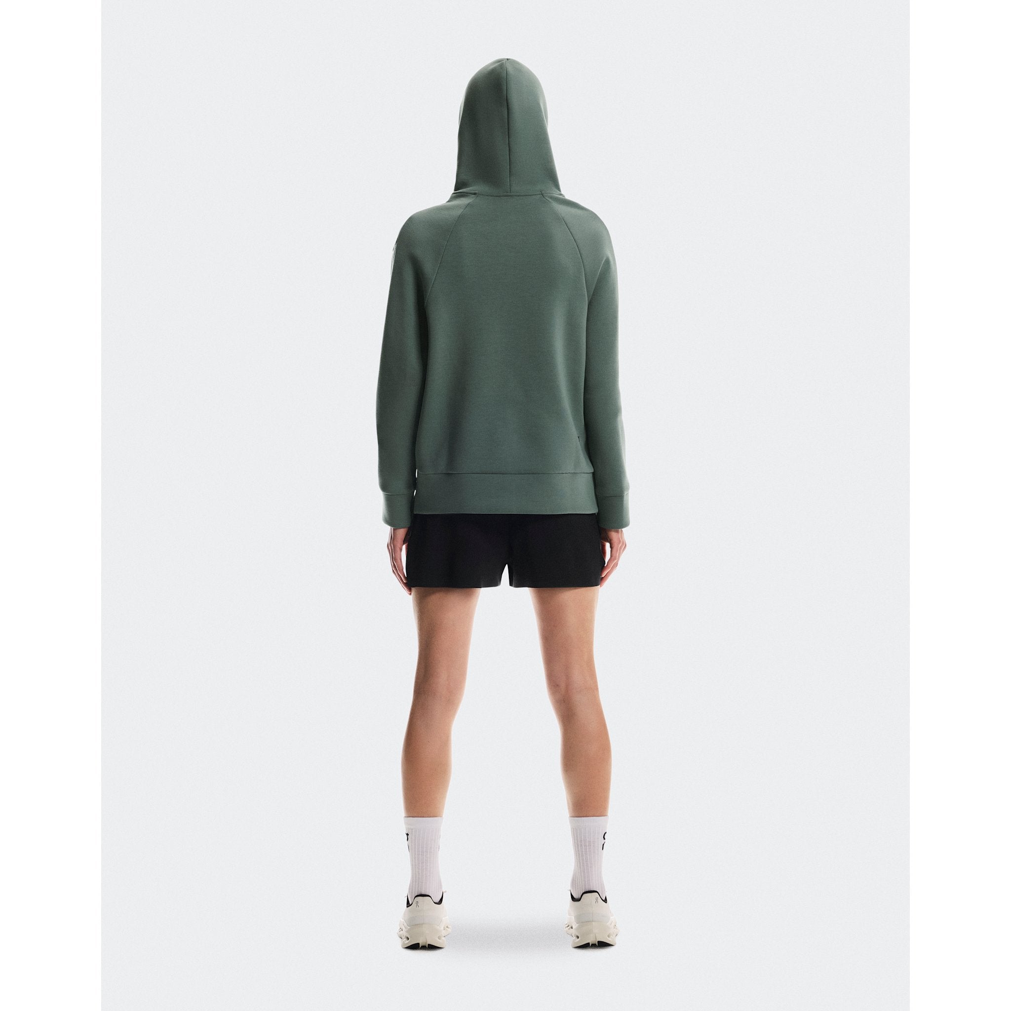 On Focus Tech Hoodie Olive