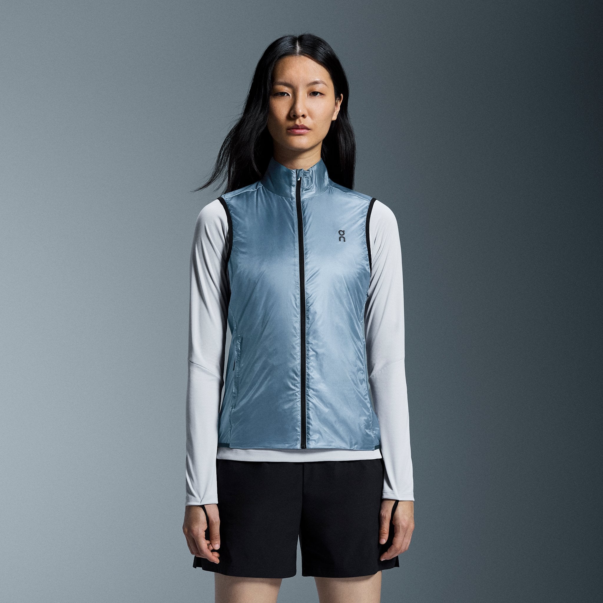 On Weather Vest Black