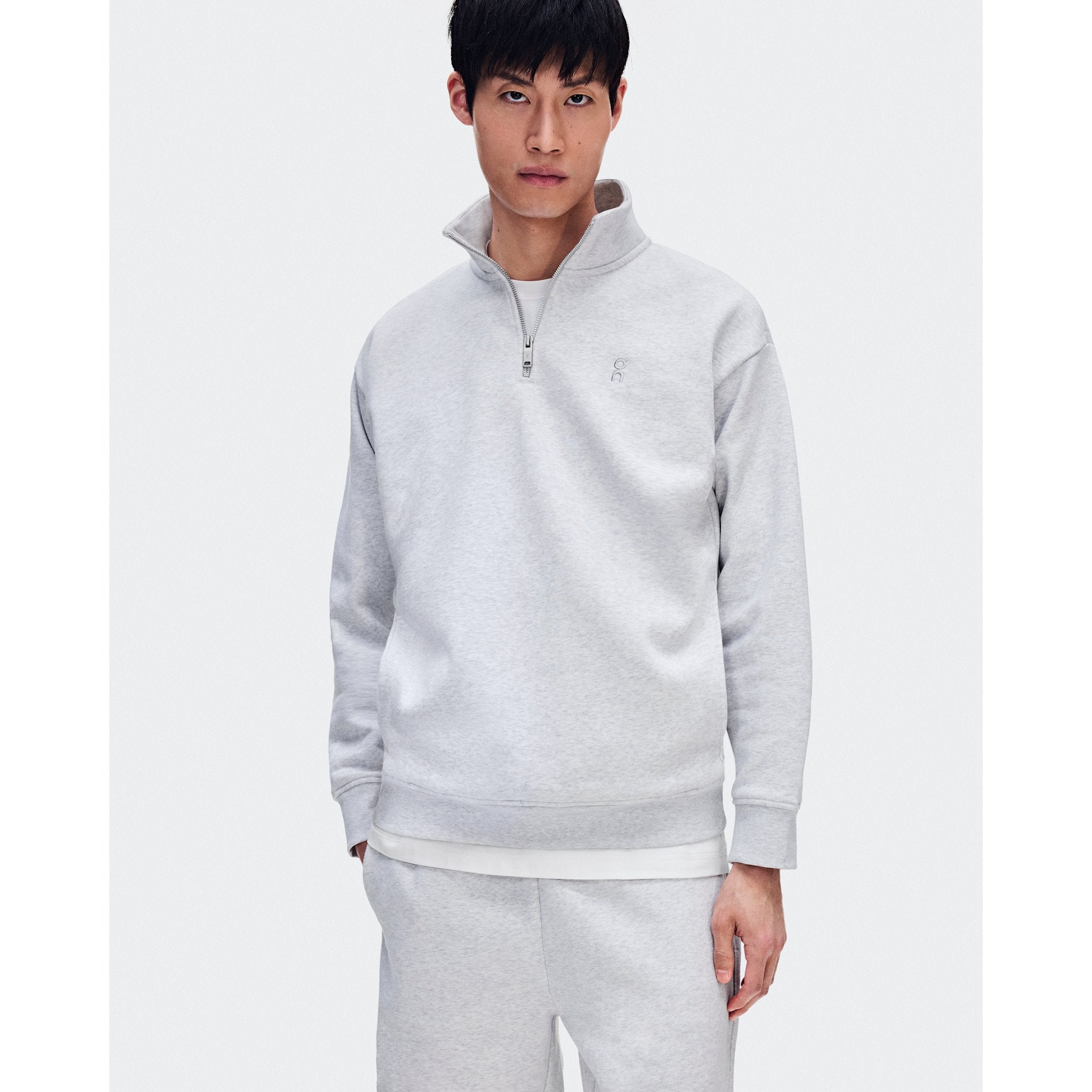 On Club Collective 1/4 Zip Crater