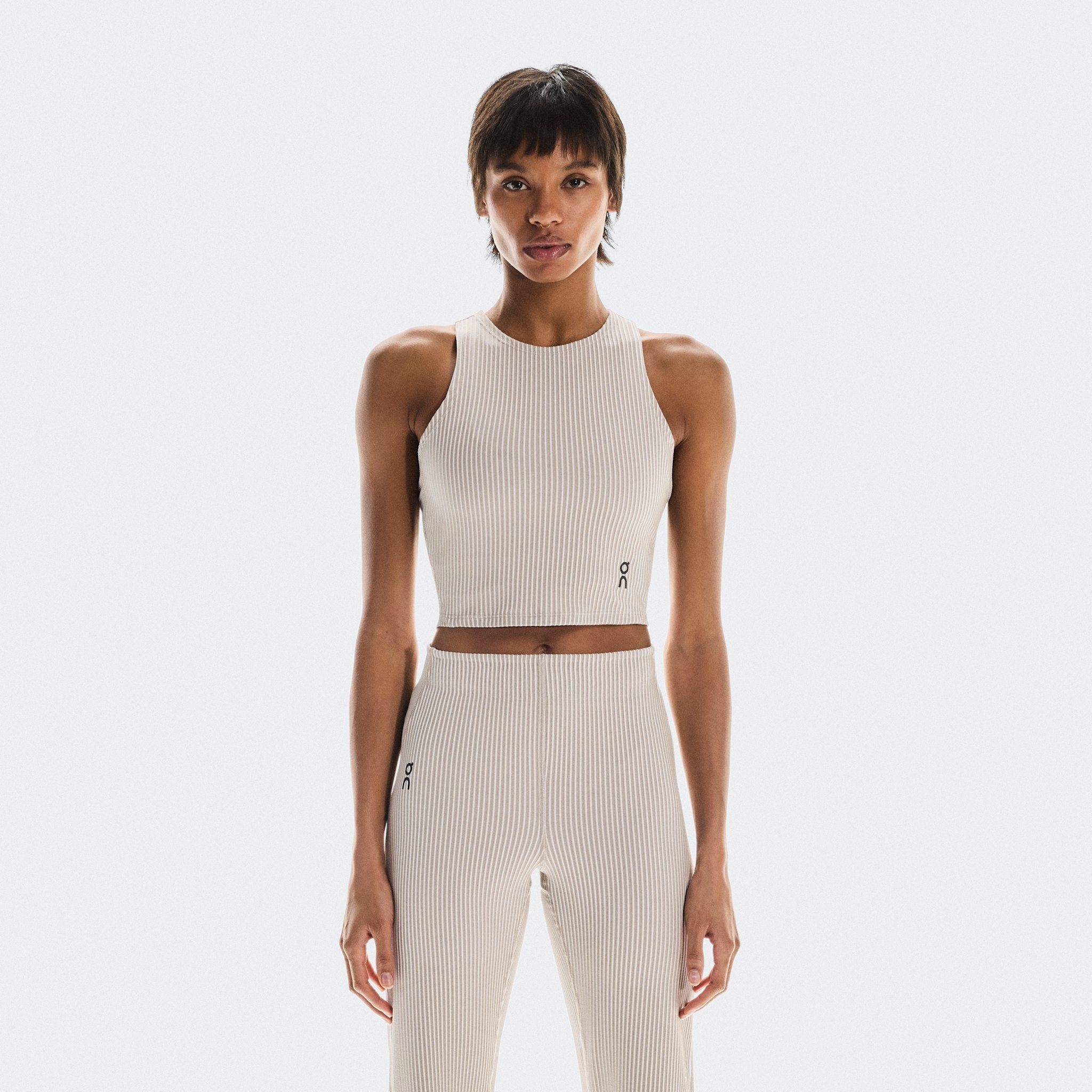 On All-Day Ribbed Crop Orchid | Lilac