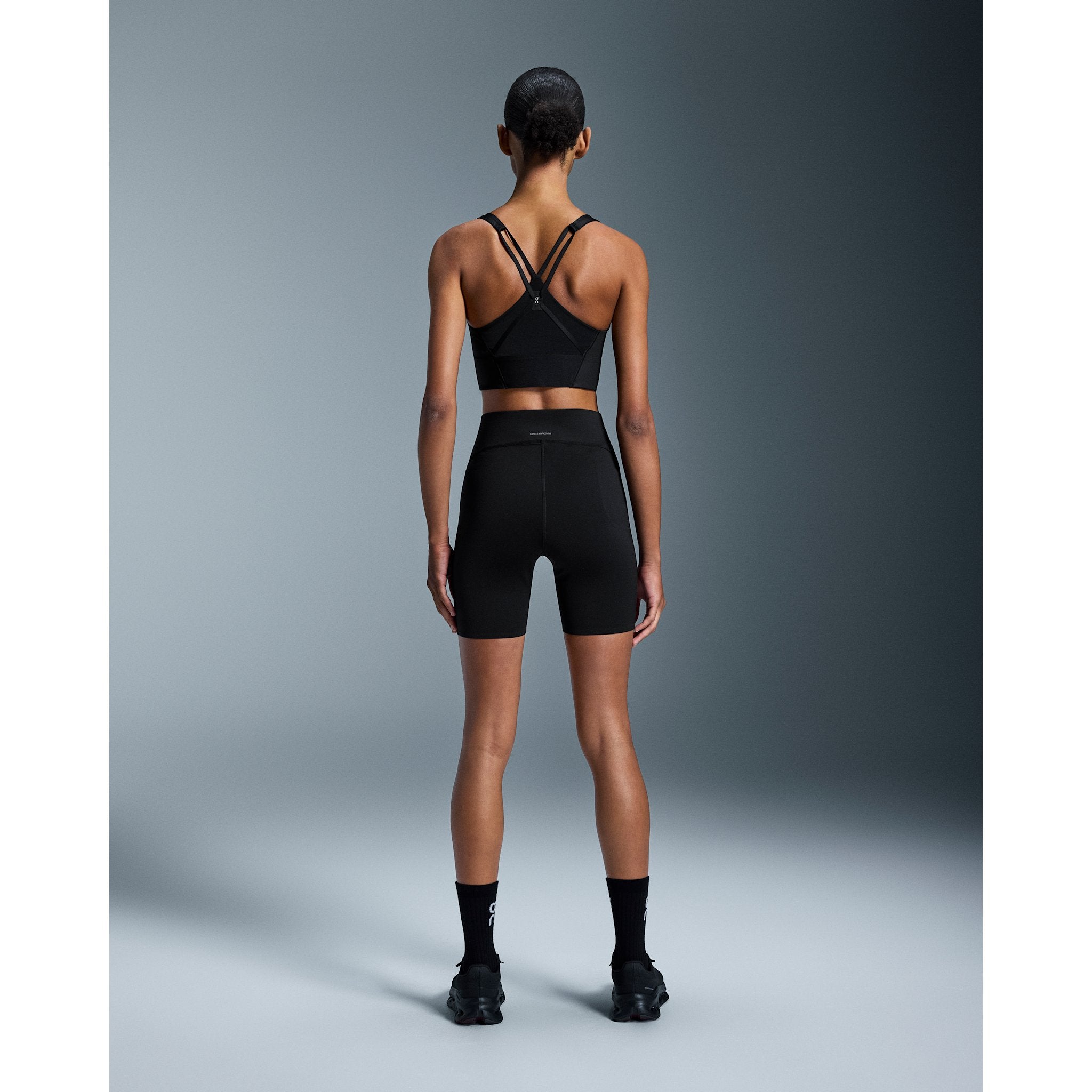 On Train Bra Longline Black
