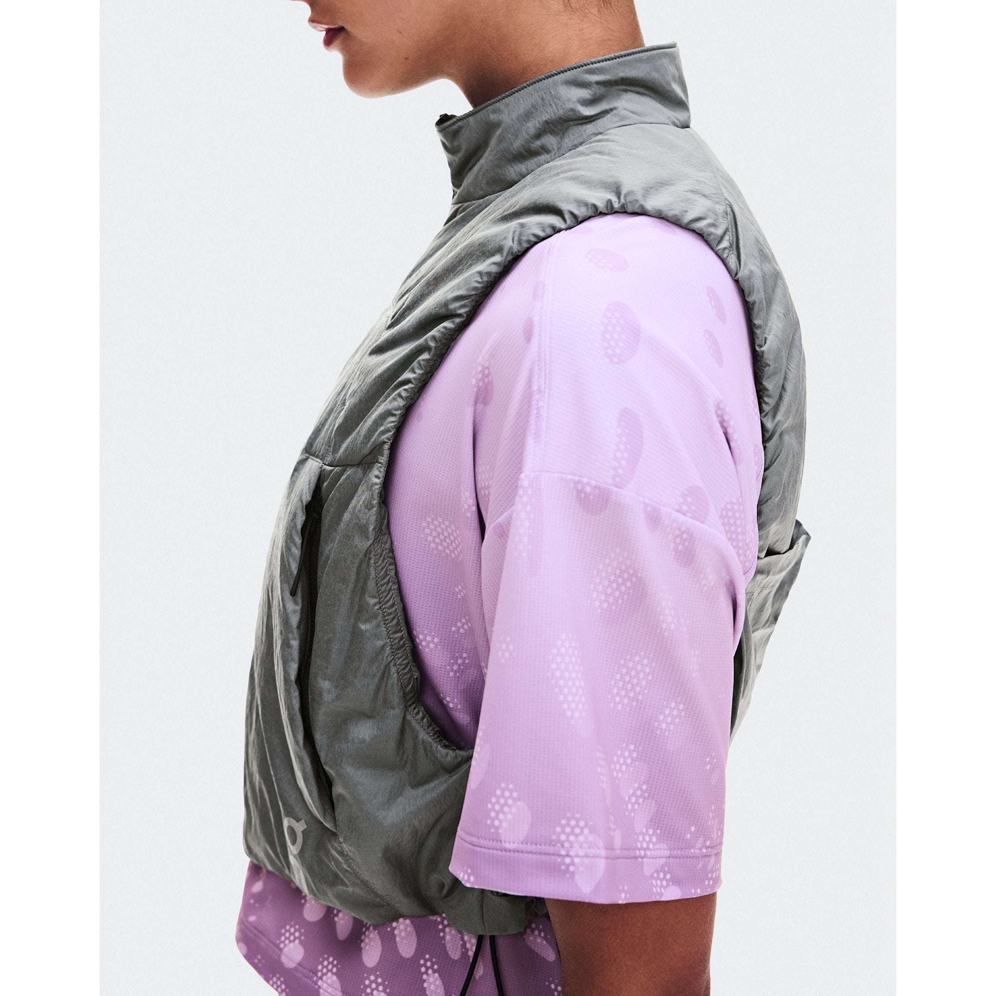 On Performance Volt Vest Glacier