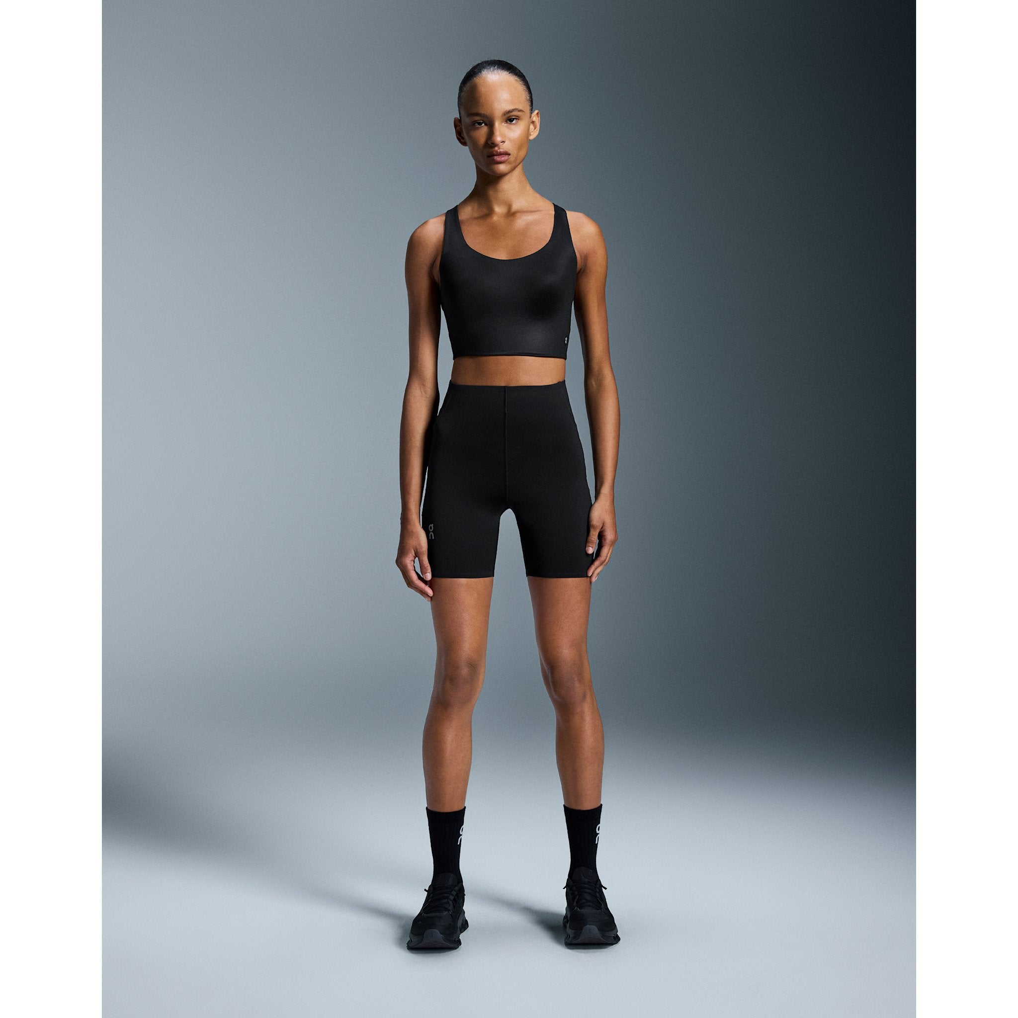 On Train Bra Longline Black
