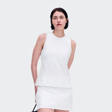 On Court Tank Edit LDN White