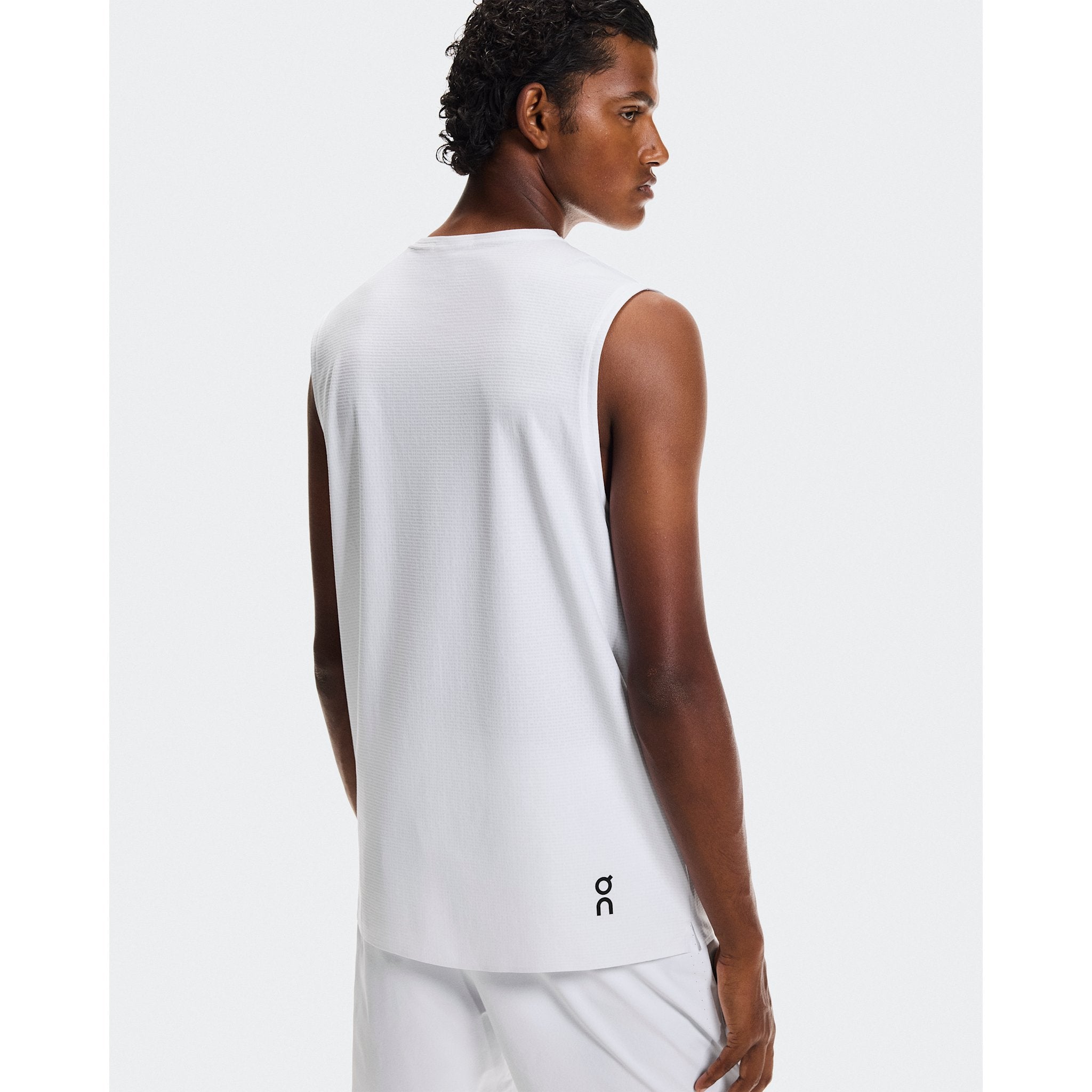 On Court Tank White