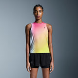 On Court Tank White | Lime