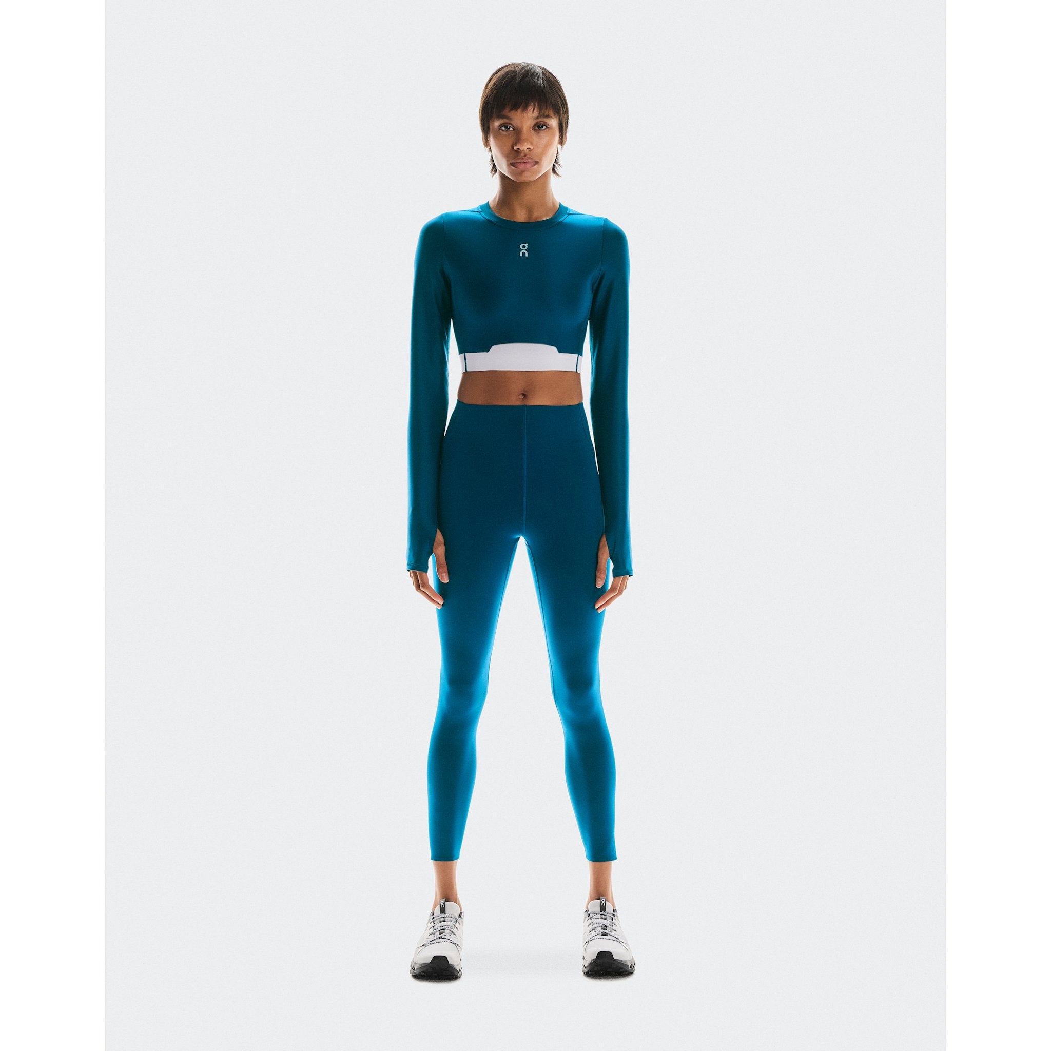 On Train Long Sleeve Crop Tempest