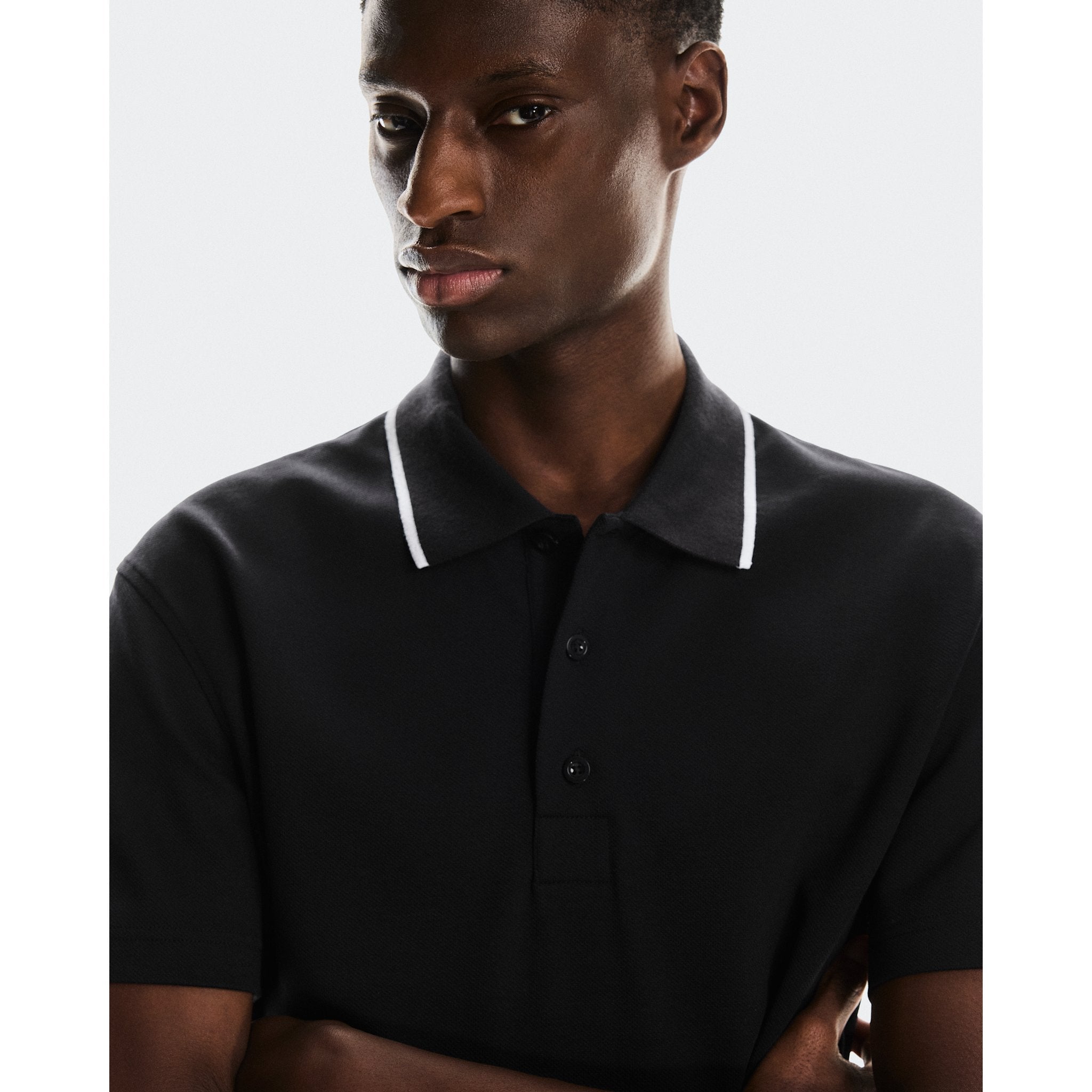On Courtside Polo Black