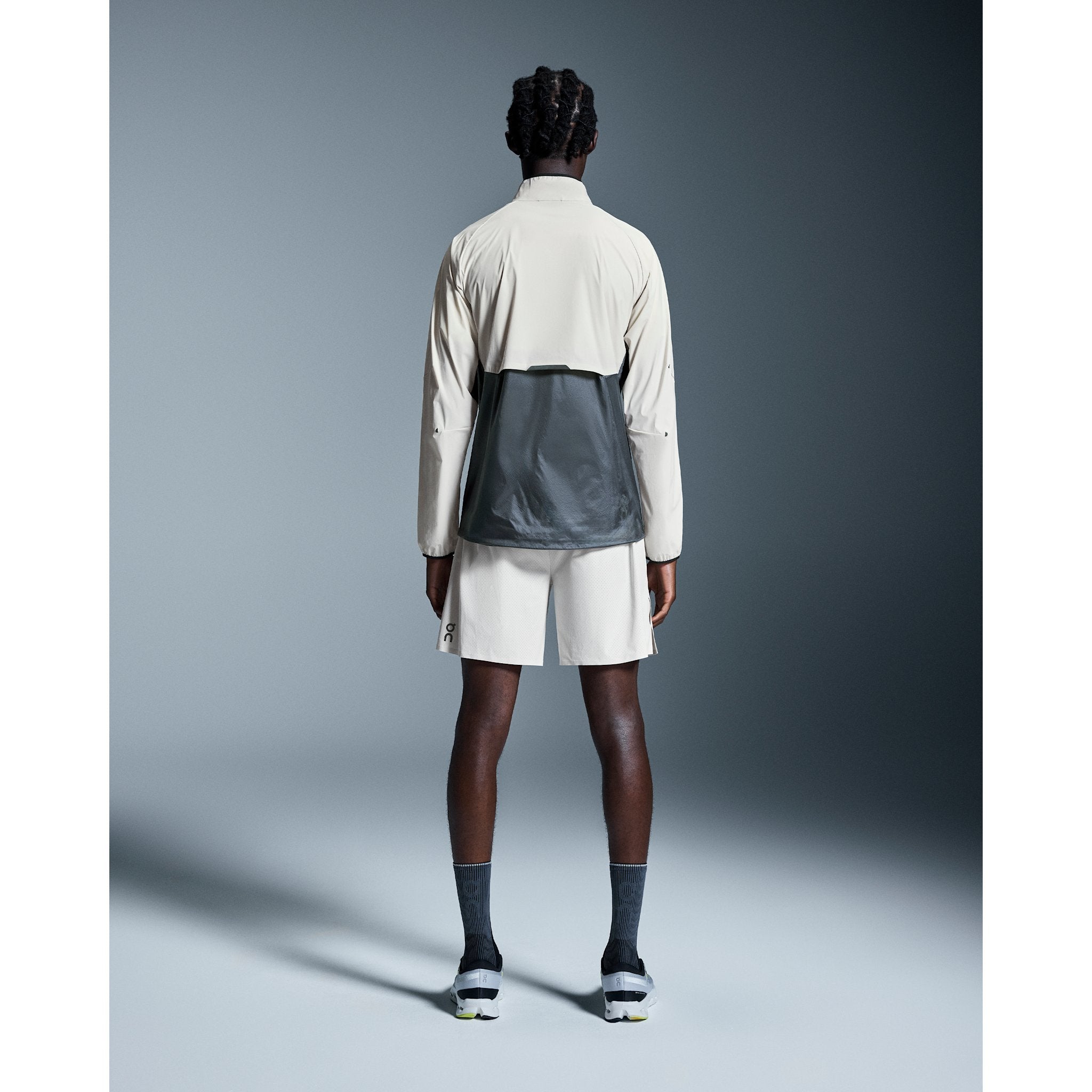 On Weather Jacket Silver | Eclipse