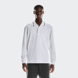 On Courtside Long-T Polo White