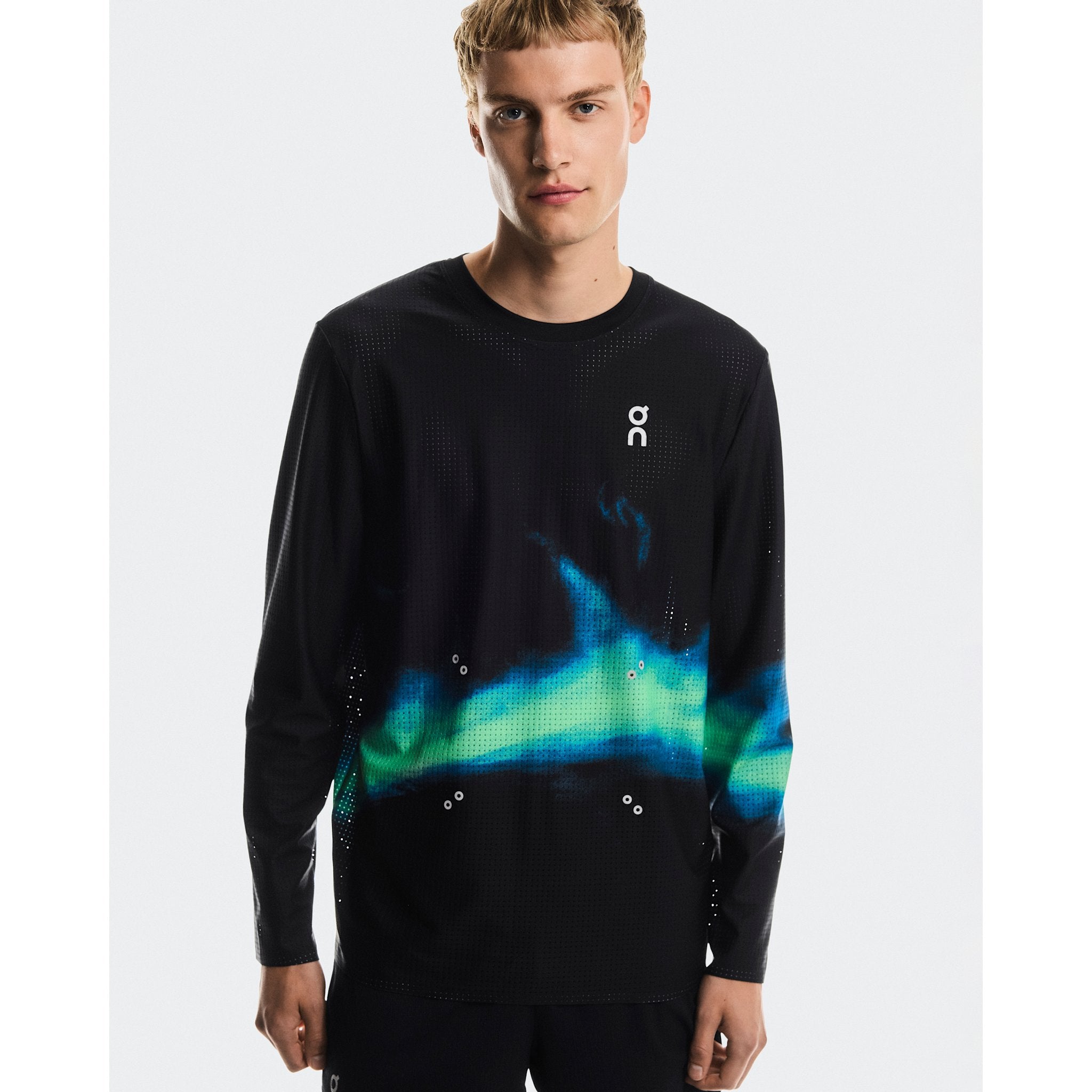 On Pace Mesh Long-T Black | Horizon