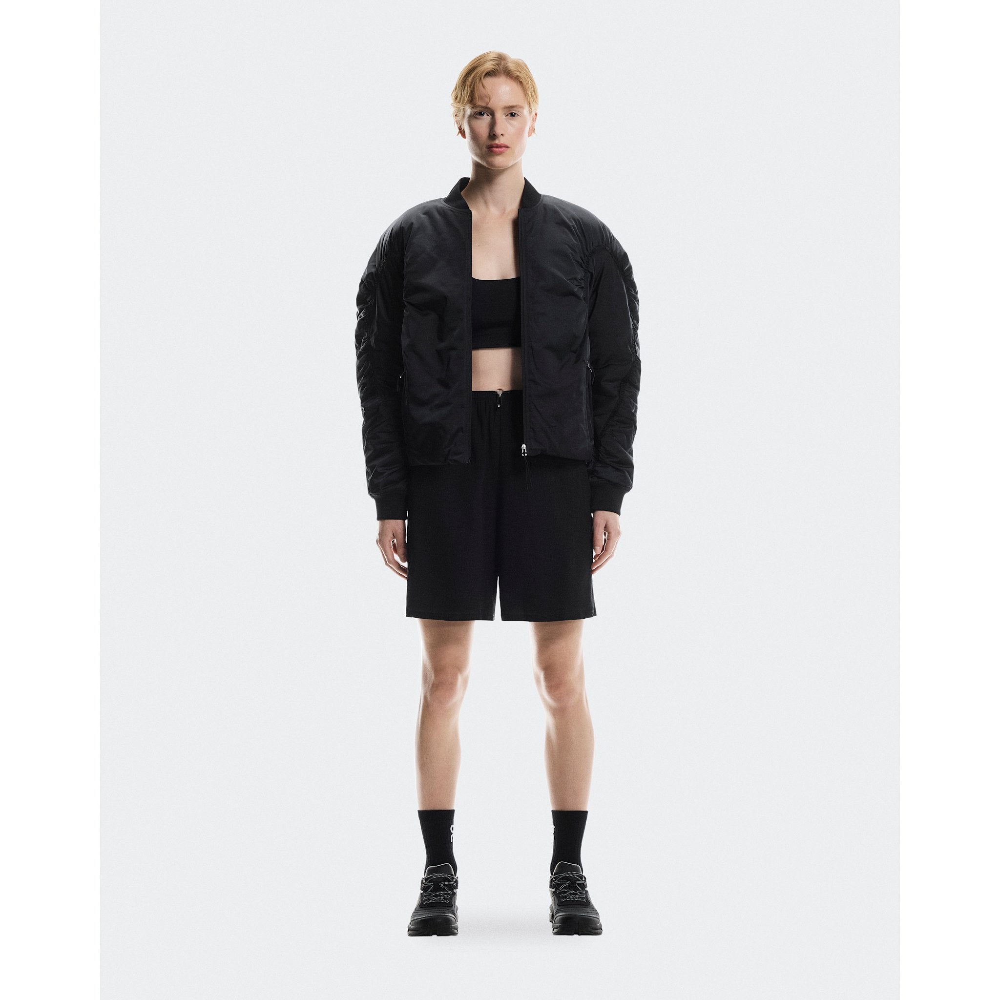 On Bomber Jacket Black