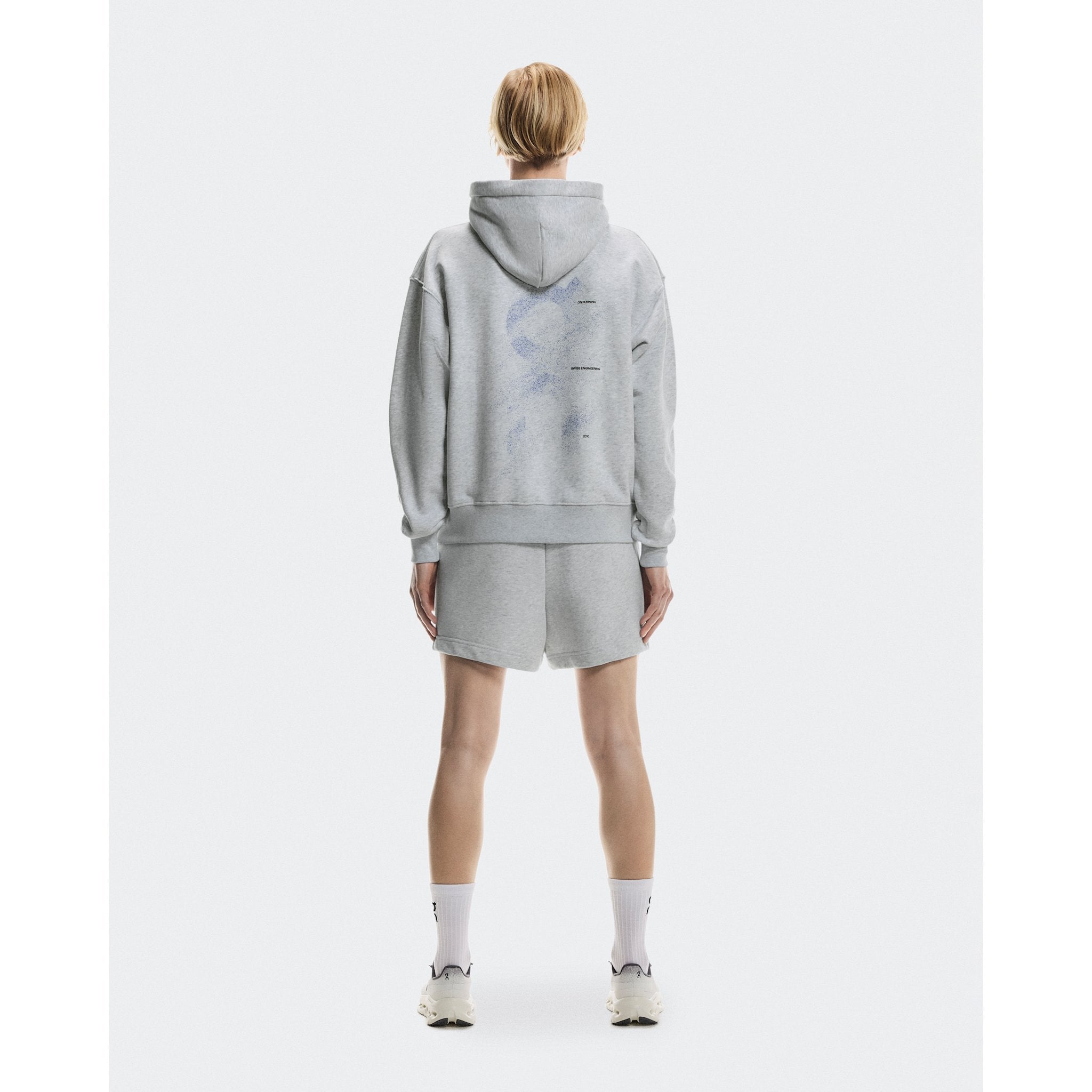 On Club Hoodie Graphic Heather