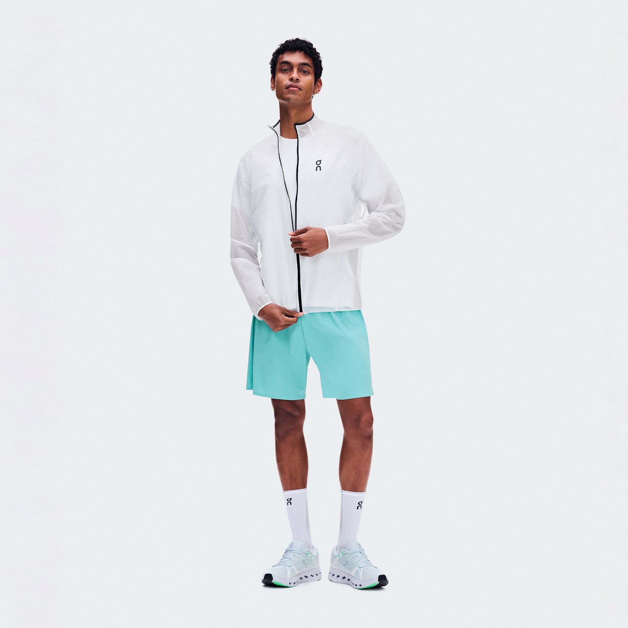 On 7" Performance Shorts Aquamarine