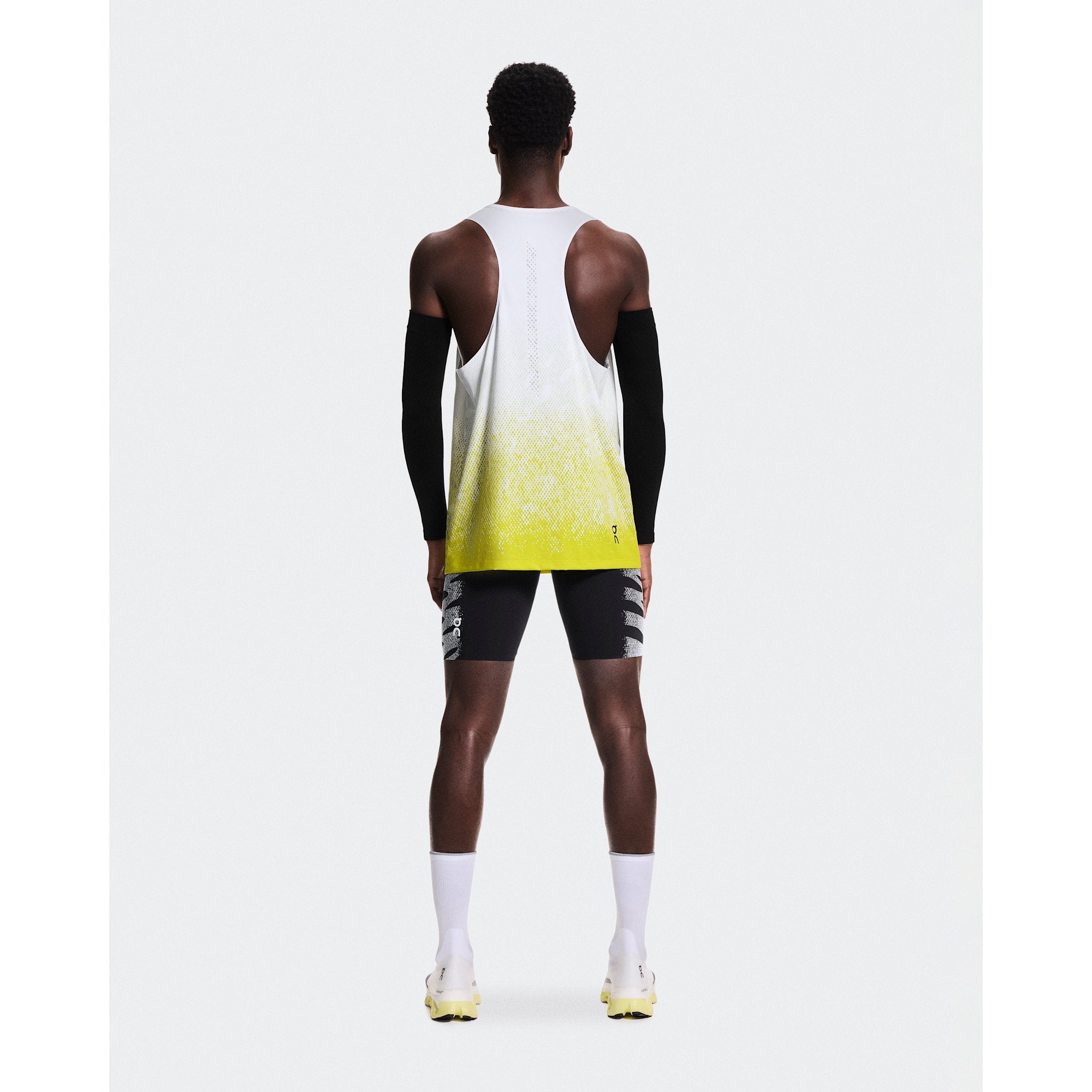 On Zero Singlet White | Lime