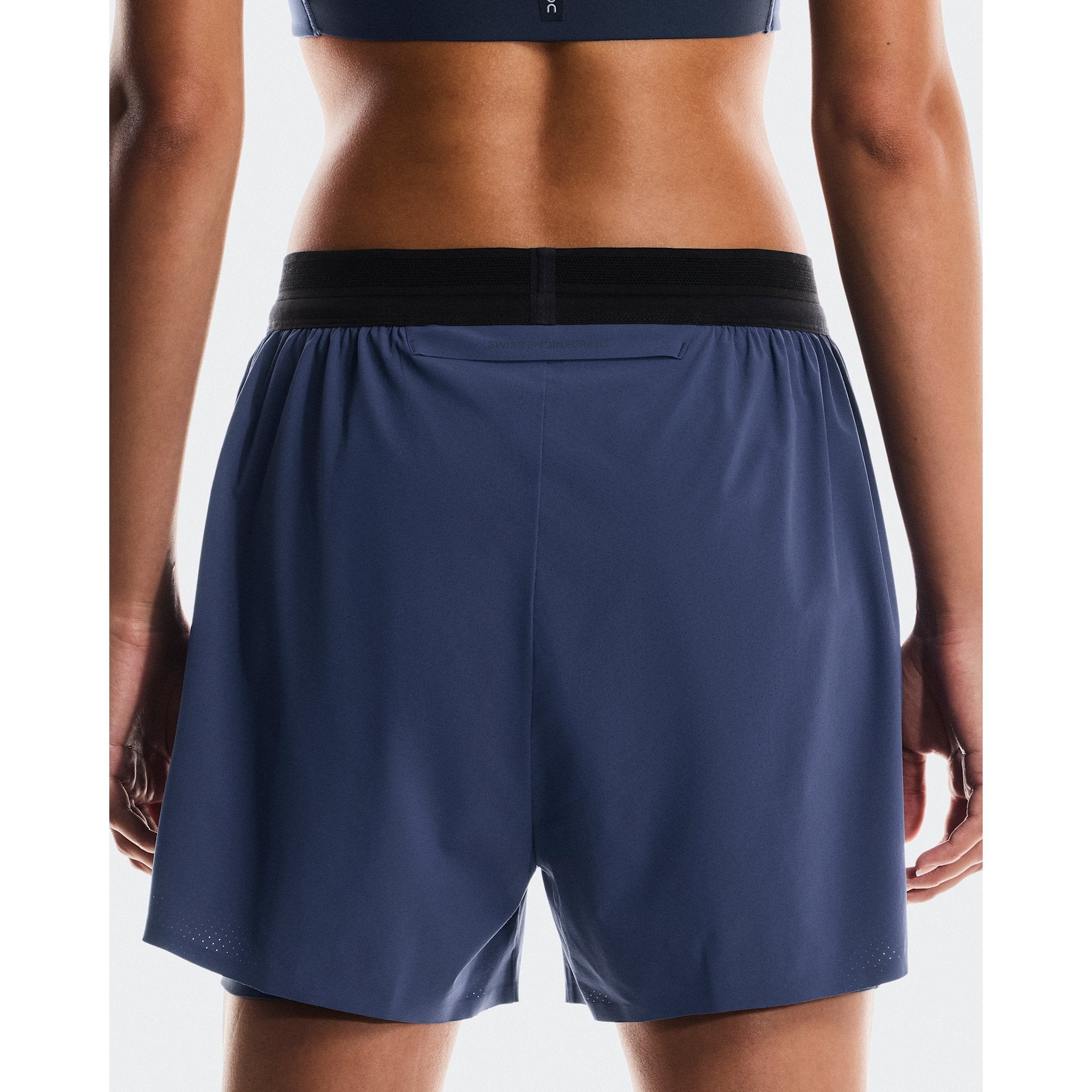 On 3" Performance 2/1 Shorts Acai | Black