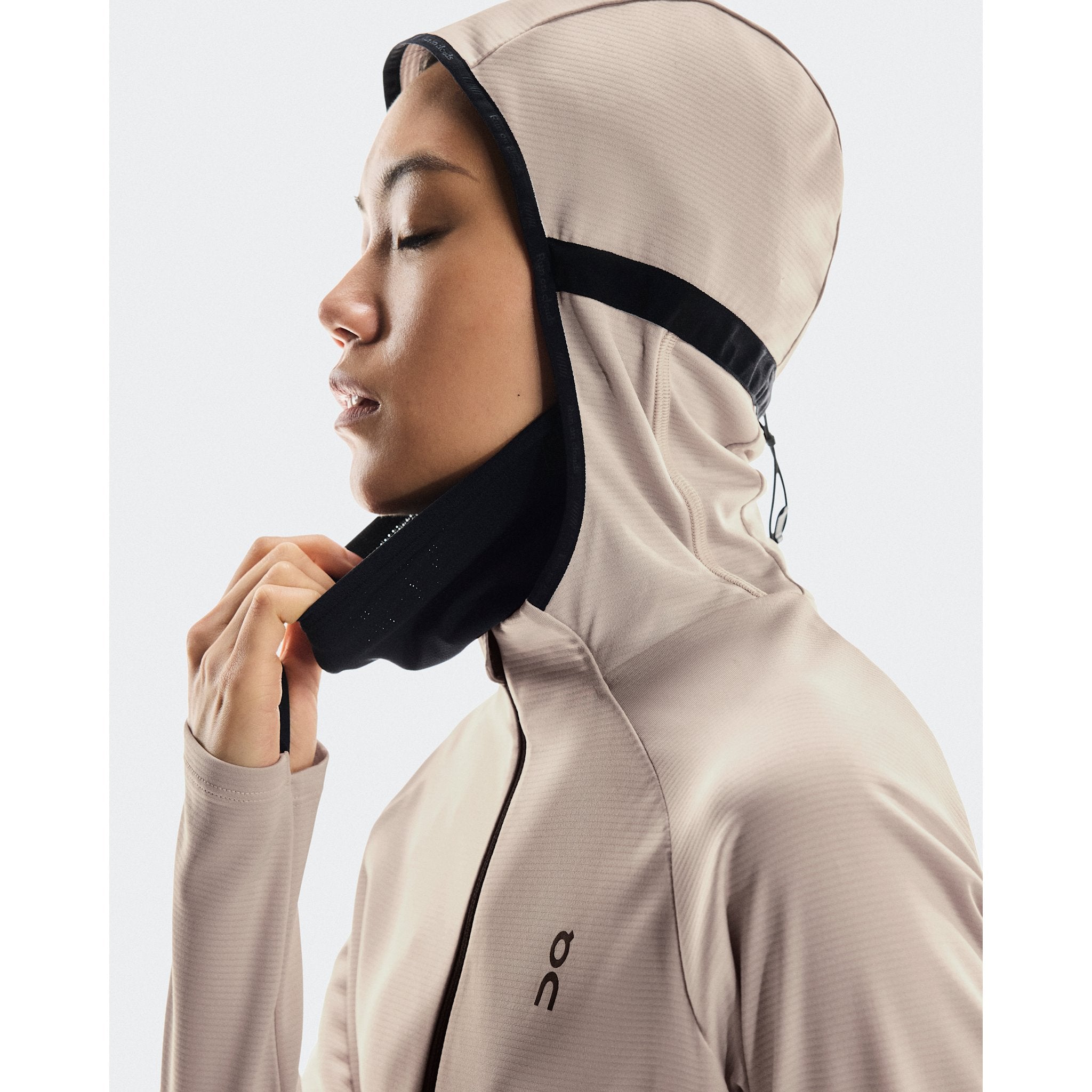 On Climate Zip Hoodie Cinder