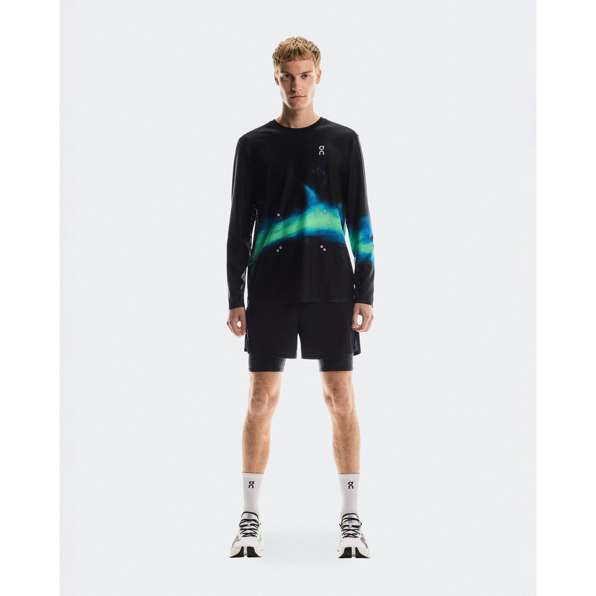 On Pace Mesh Long-T Black | Horizon