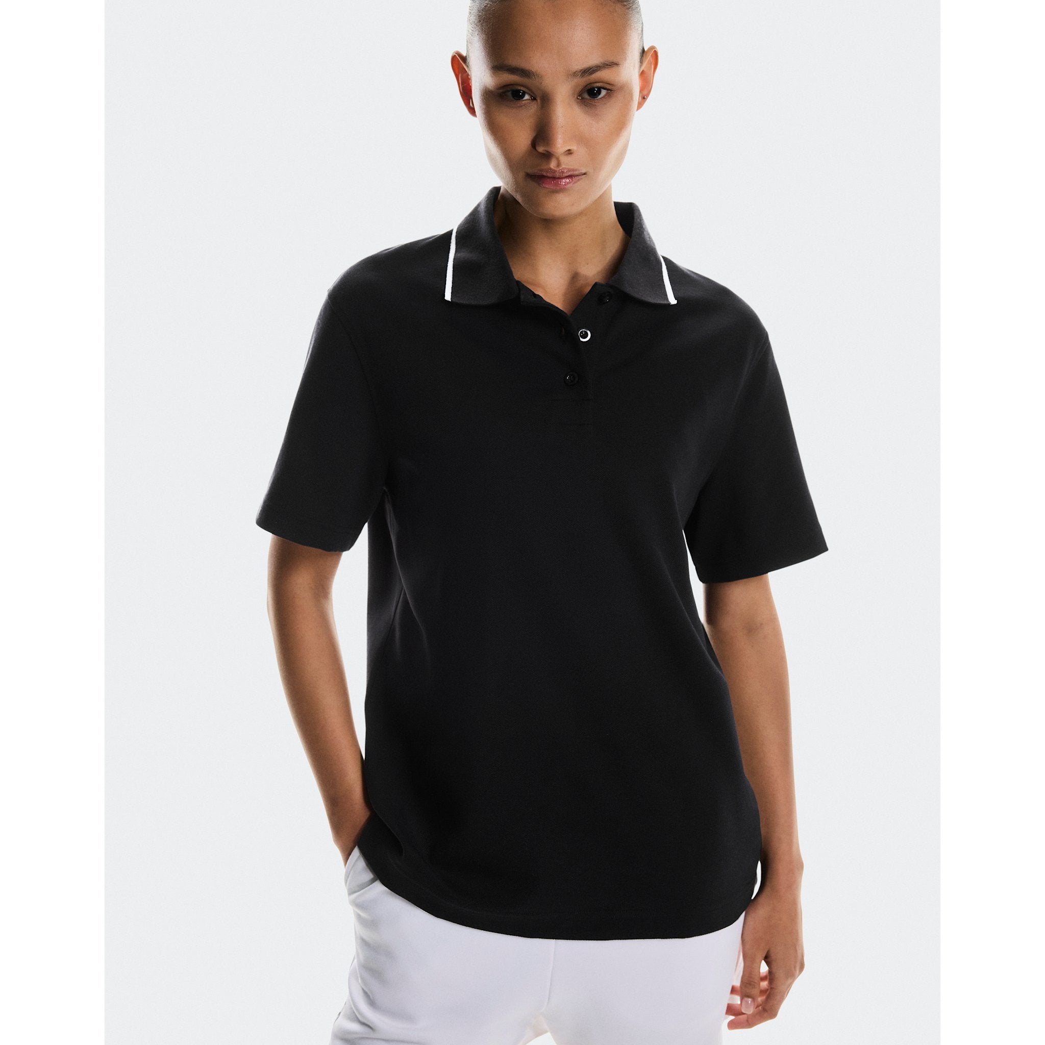 On Courtside Polo Black