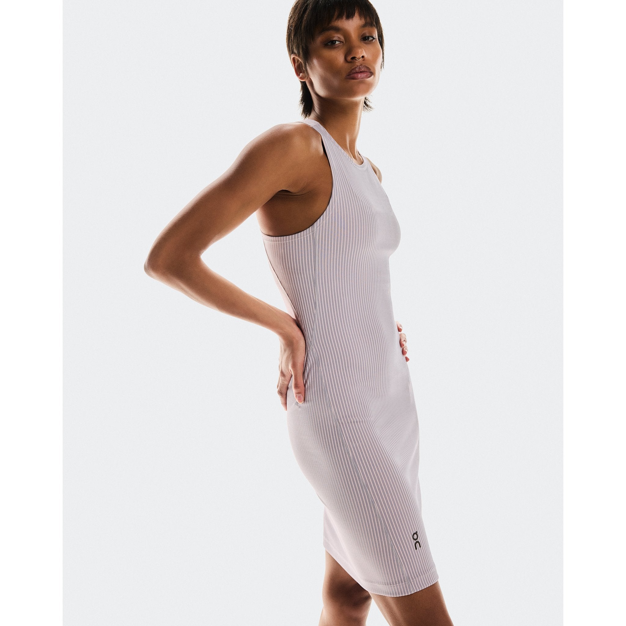 On All-Day Ribbed Dress Orchid | Lilac
