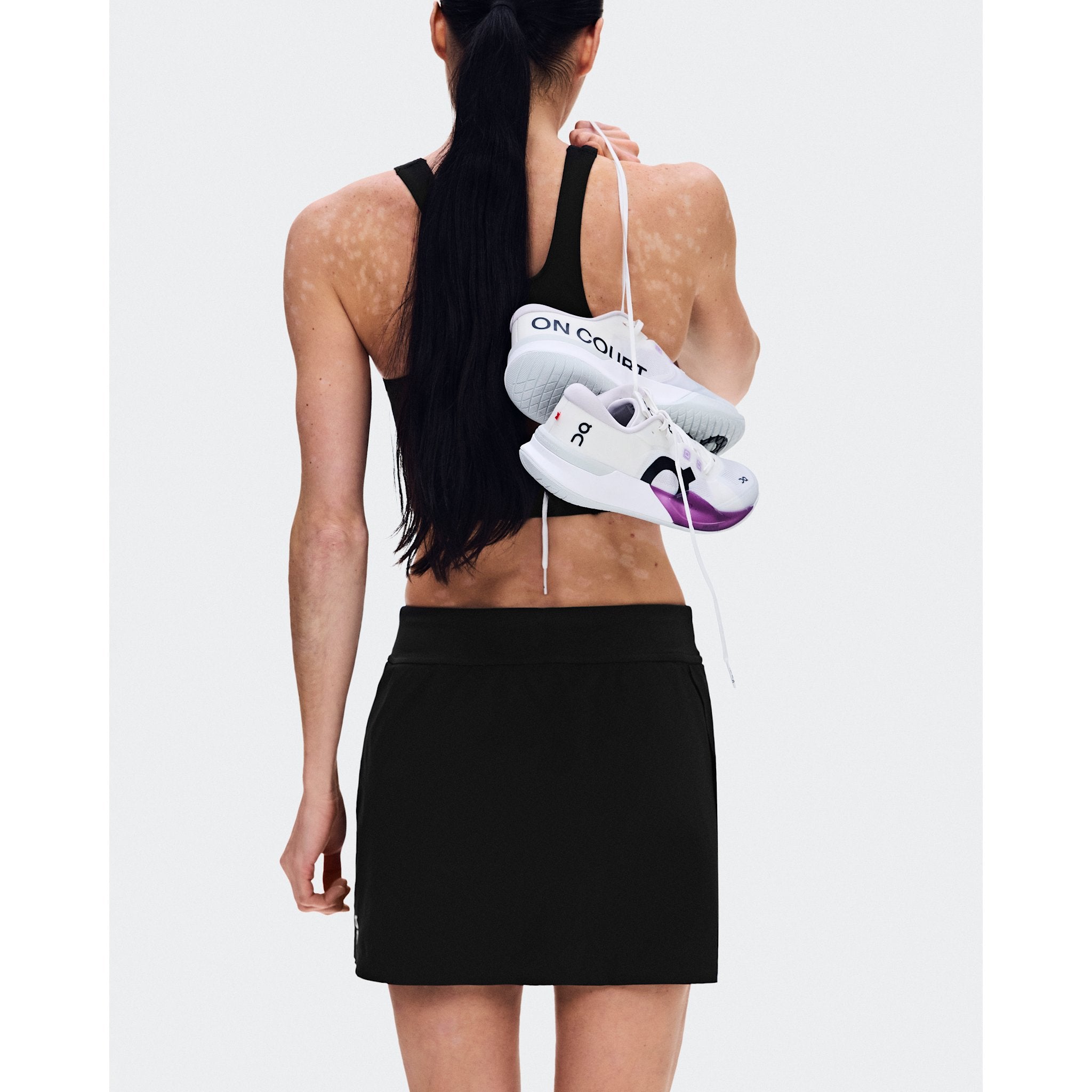 On Court Skirt Split Black