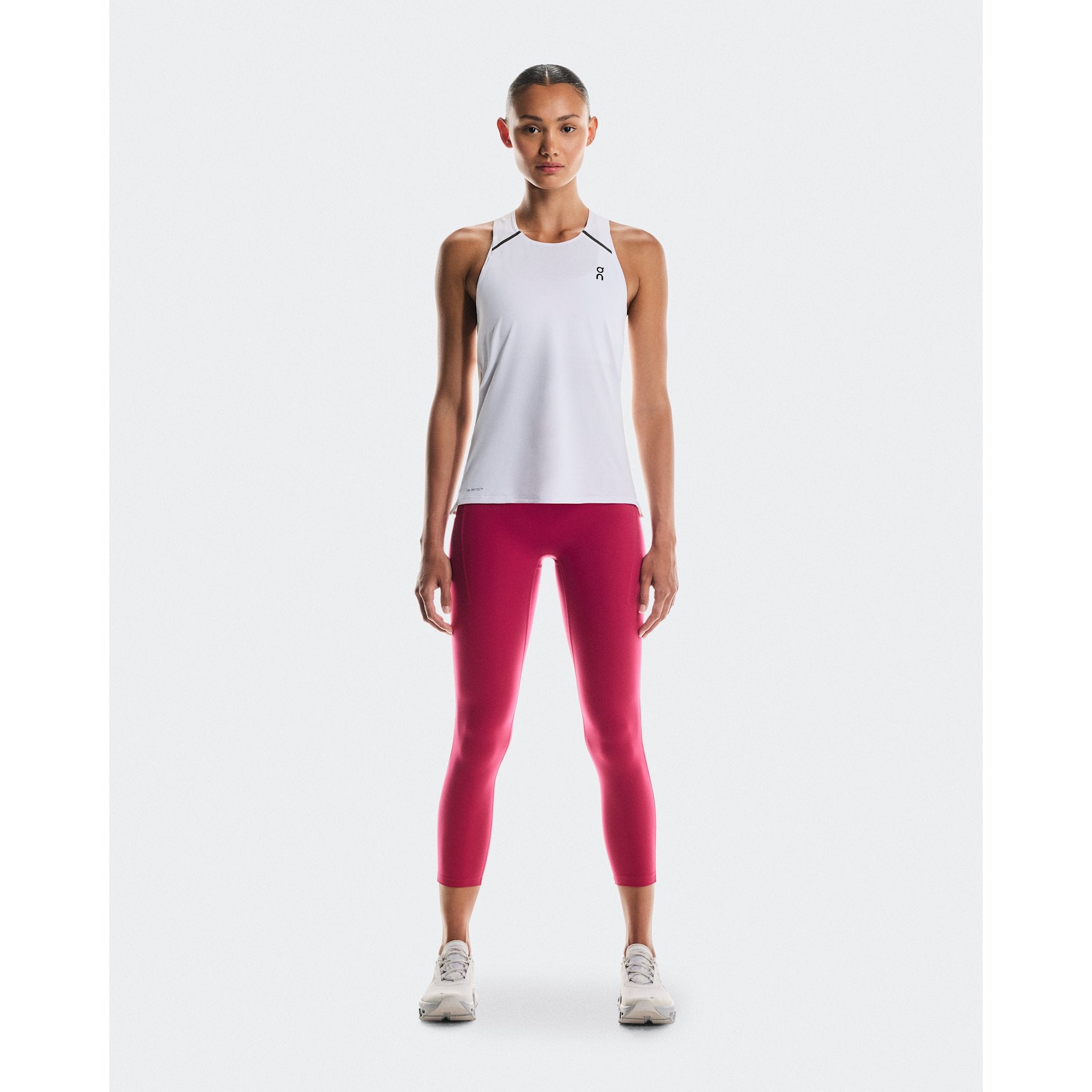 On Performance Tights 7/8 Grenadine