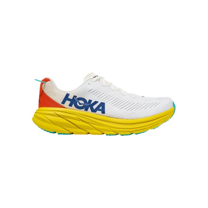 Hoka Rincon 3 'White Eggnog Yellow'