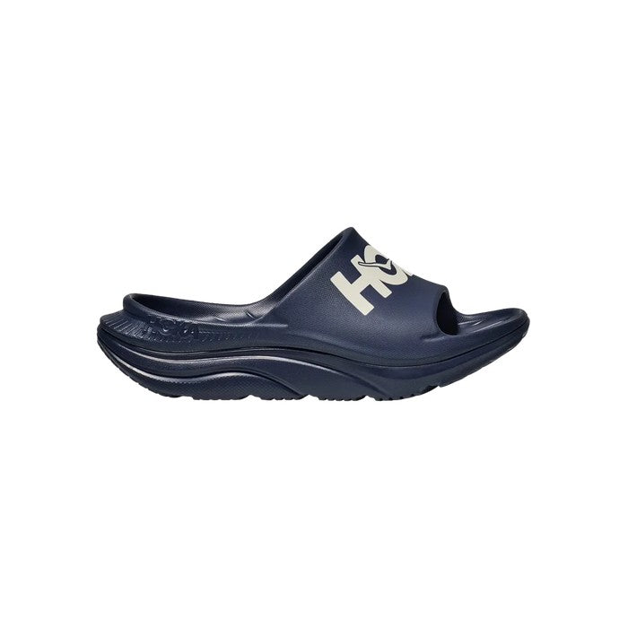 Hoka Ora Athletic Slide 'Varsity Navy White'
