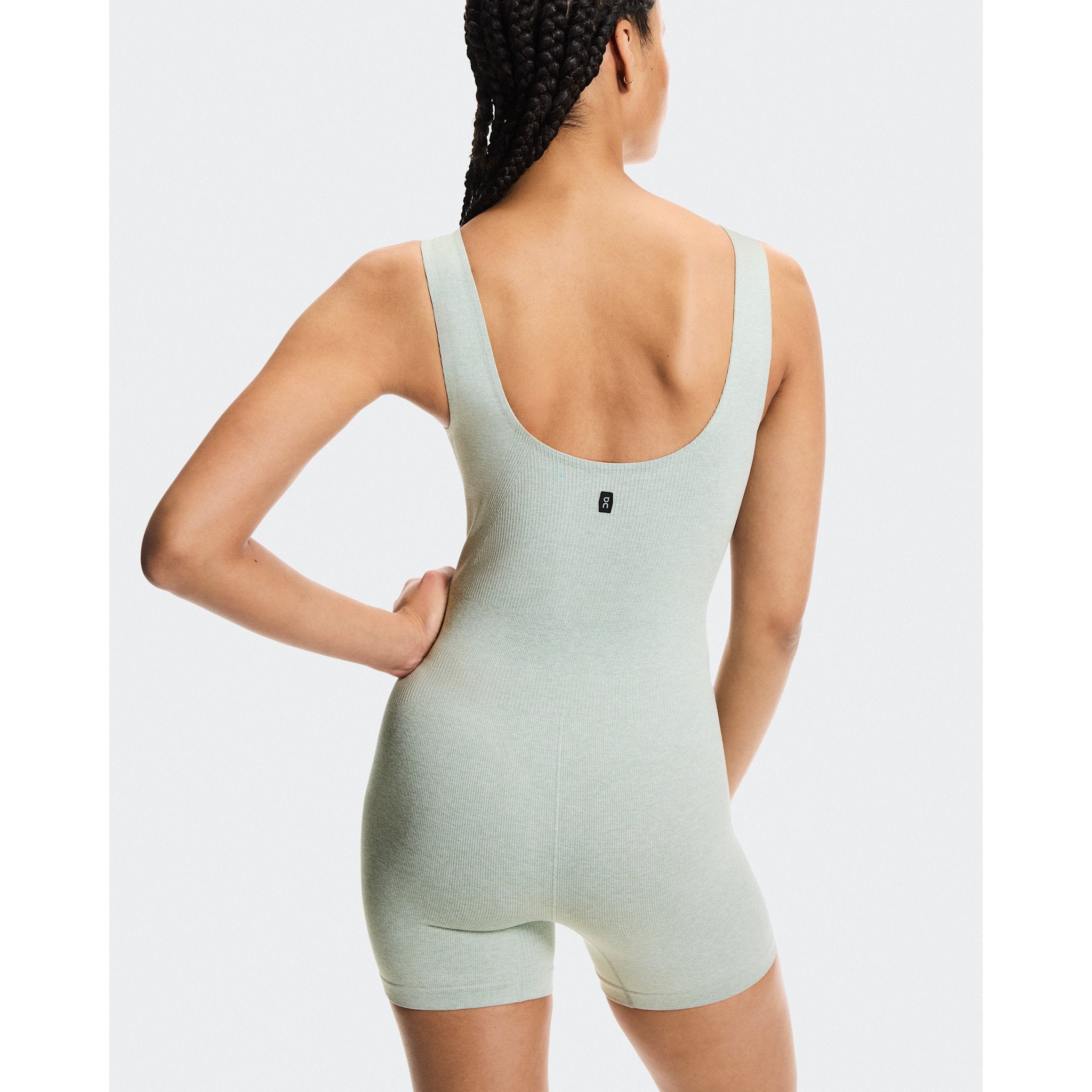 On Studio Knit Bodysuit Mineral Heather