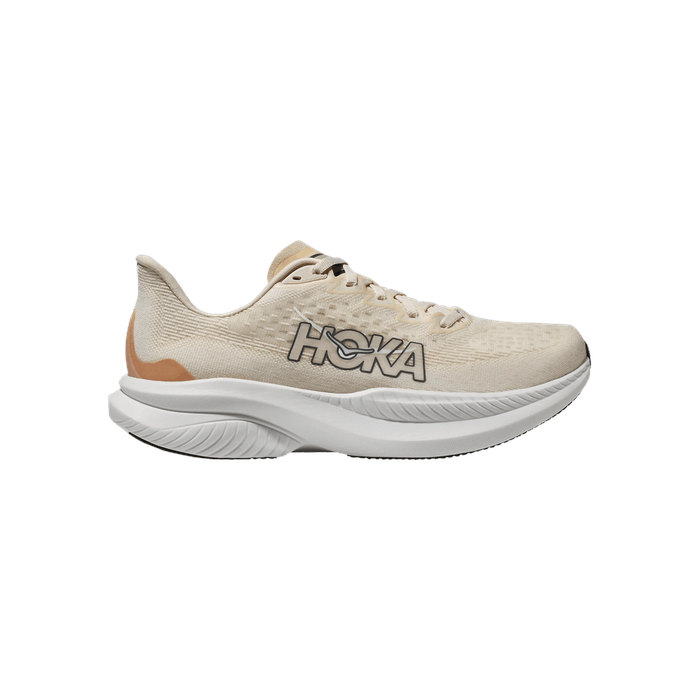 Hoka Wmns Mach 6 Wide 'Eggnog Vanilla'