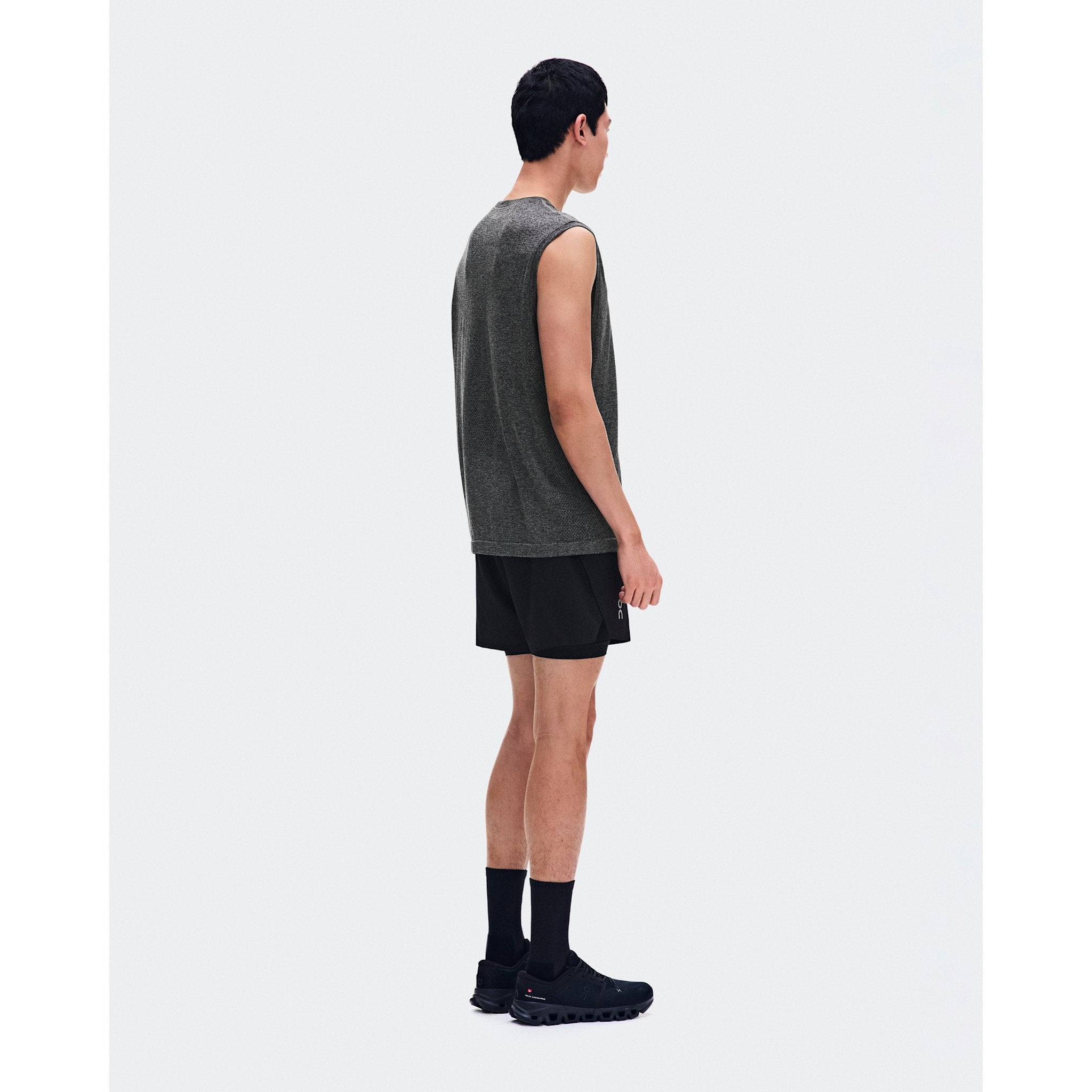 On Train 2-in-1 Shorts Black
